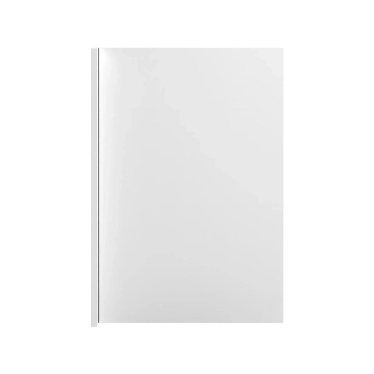 cnc luxor white 3 w x 34 1 2 h x 24 d base end panel