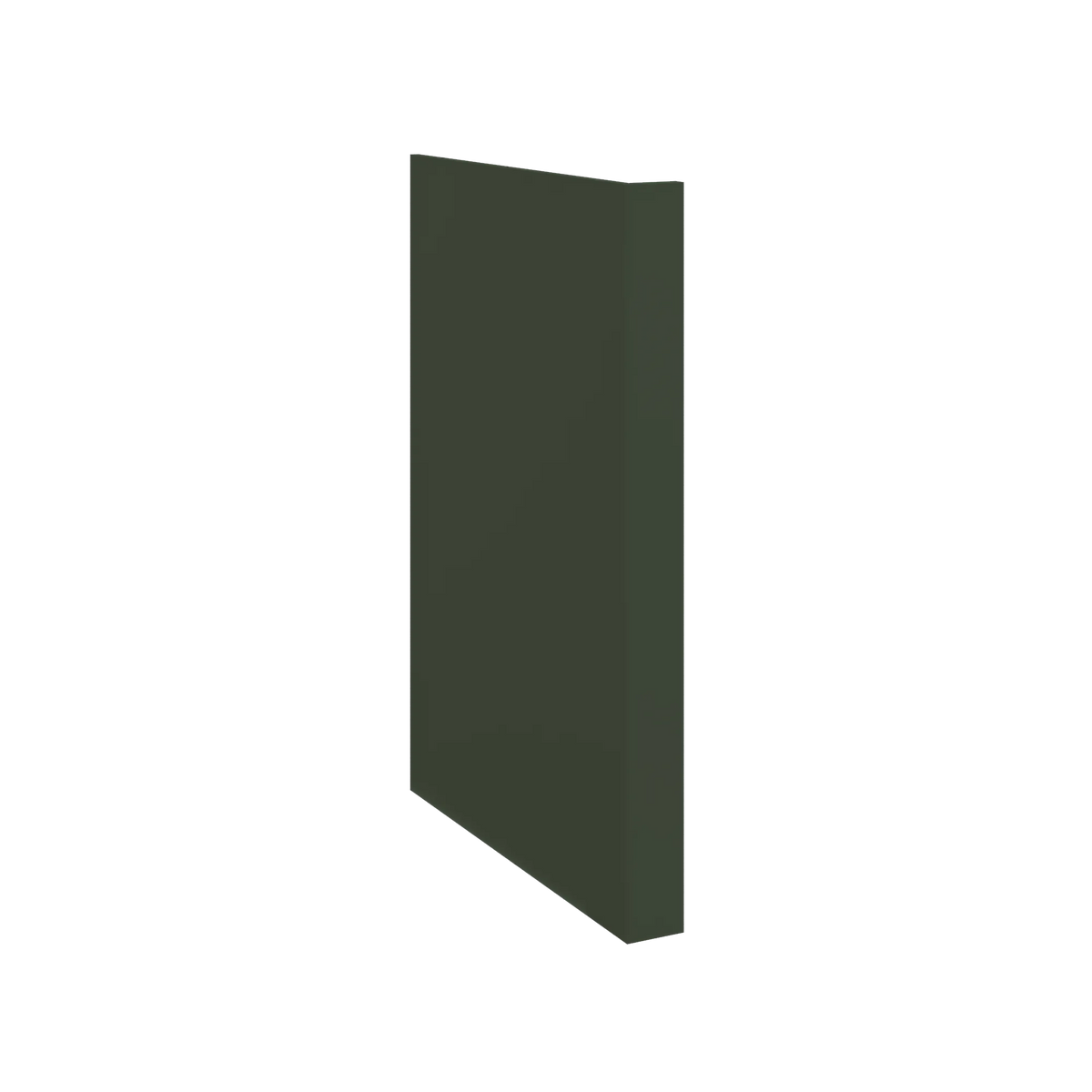Modernform Cabinet Slim Sage Green 3" W X 34 1/2" H X 24" D Base Dishwasher End Panel