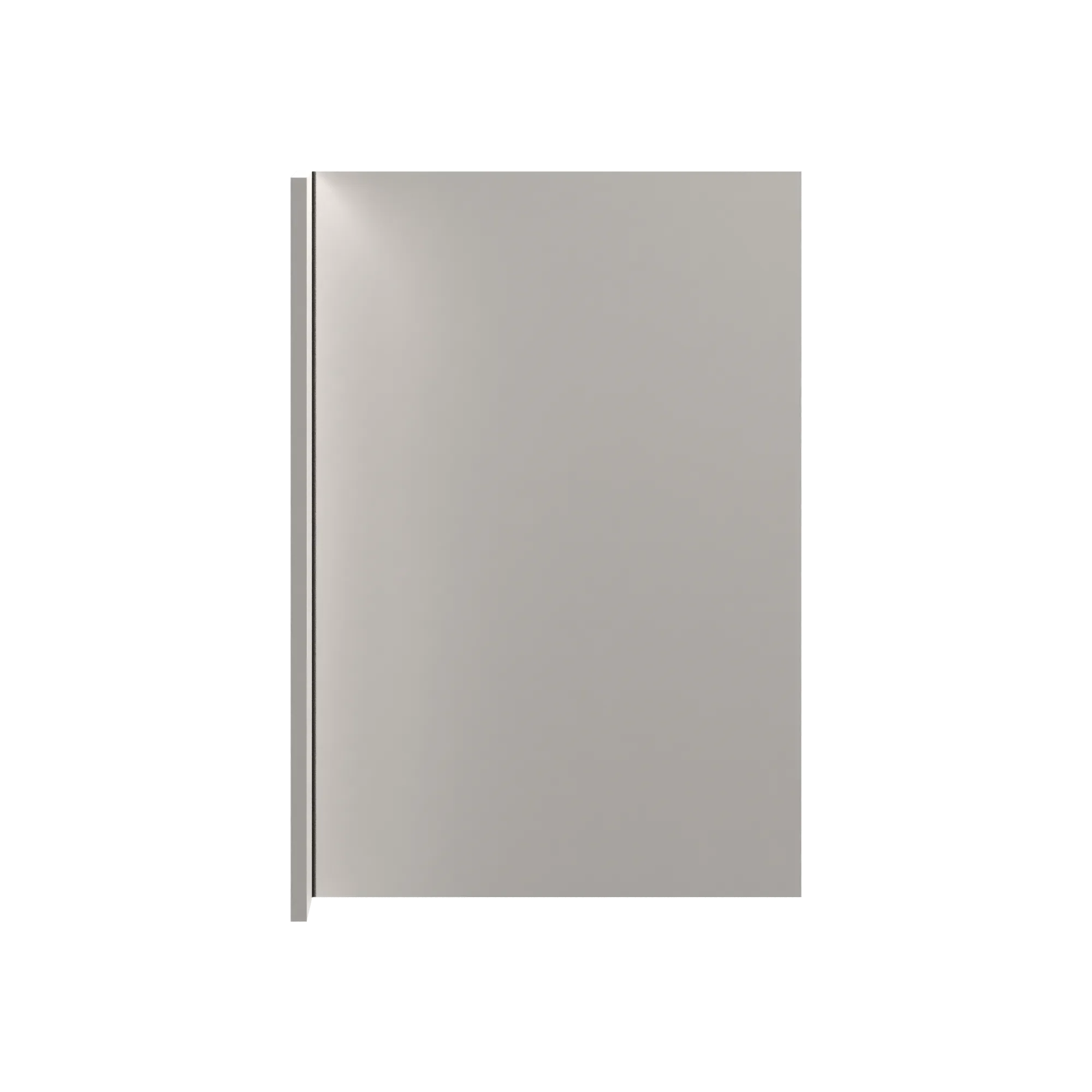 cnc luxor 5 piece misty grey 6 w x 34 1 2 h x 24 d base end panel
