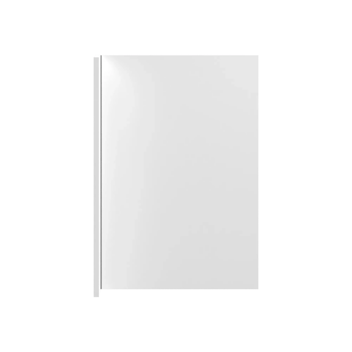 cnc luxor white 6 w x 34 1 2 h x 24 d base end panel
