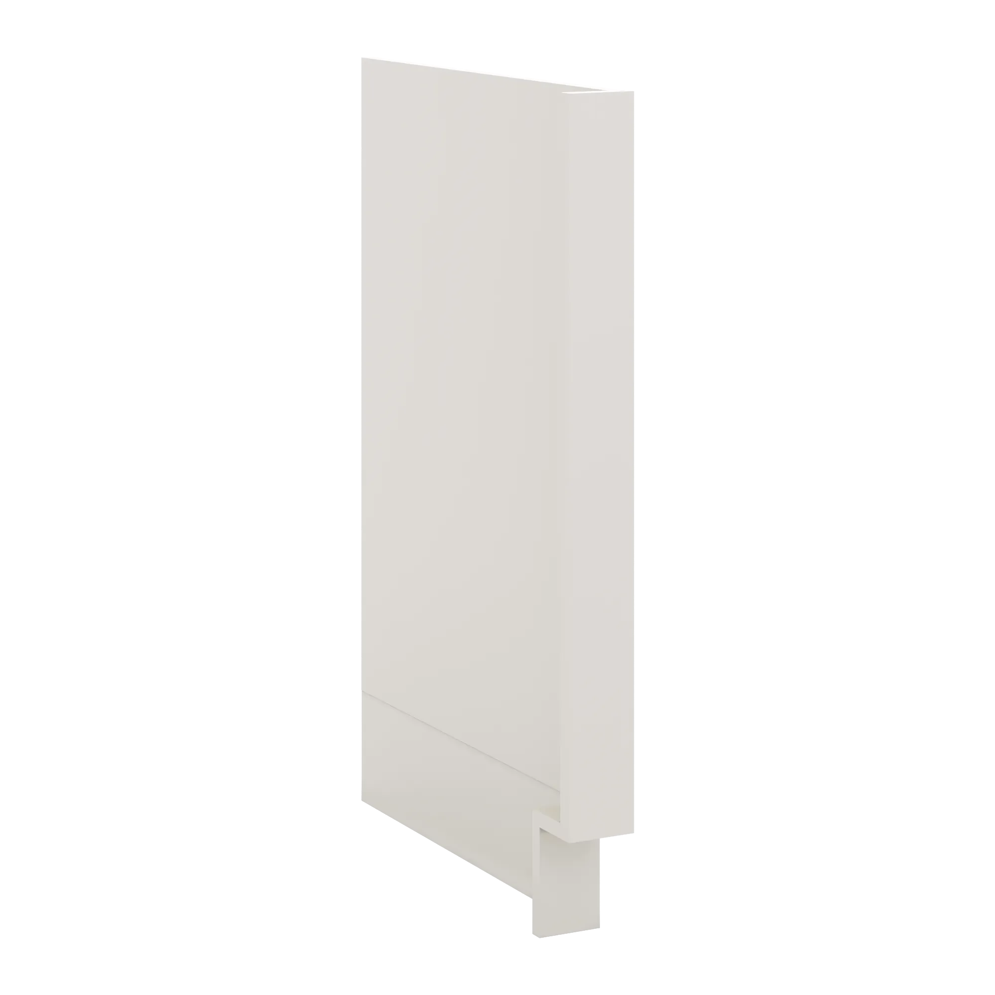 J&K Dove E1 Dishwasher Panel w/Return Filler 3" W x 34 1/2" H x 24" D
