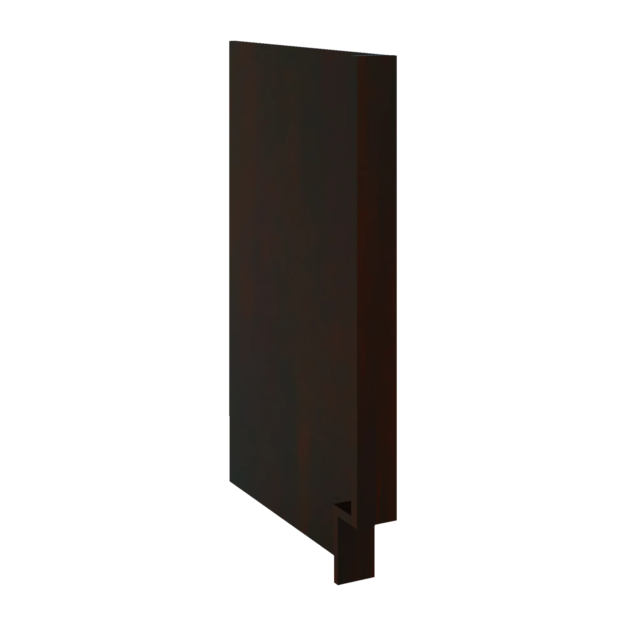 J&K Espresso K8 Dishwasher Panel w/Return Filler 3" W x 34 1/2" H x 24" D