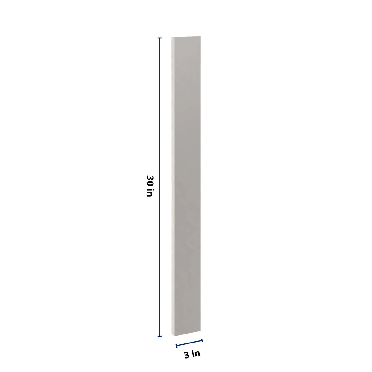 cnc luxor misty grey 3 w x 30 h fillers