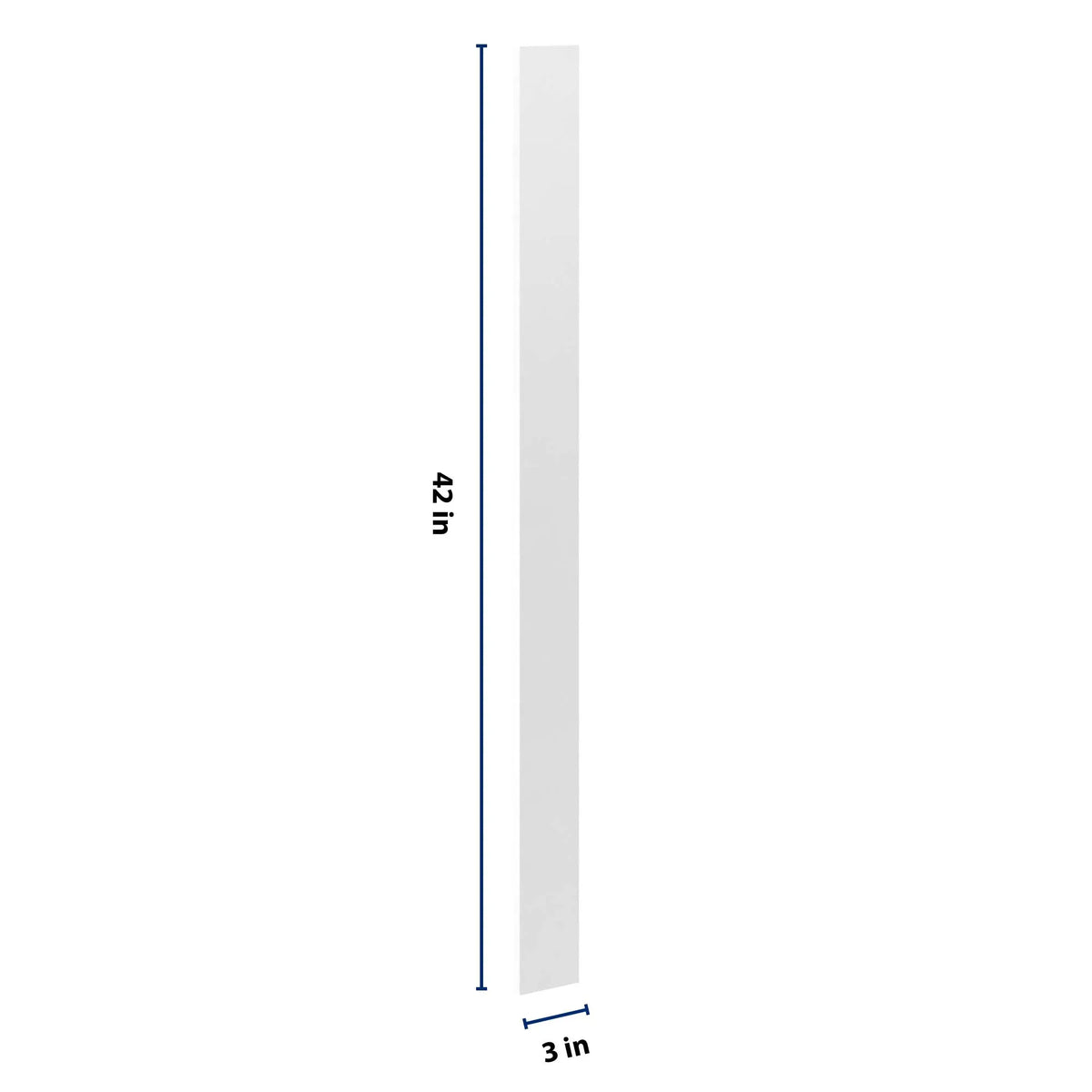 cnc luxor white 3 w x 42 h fillers