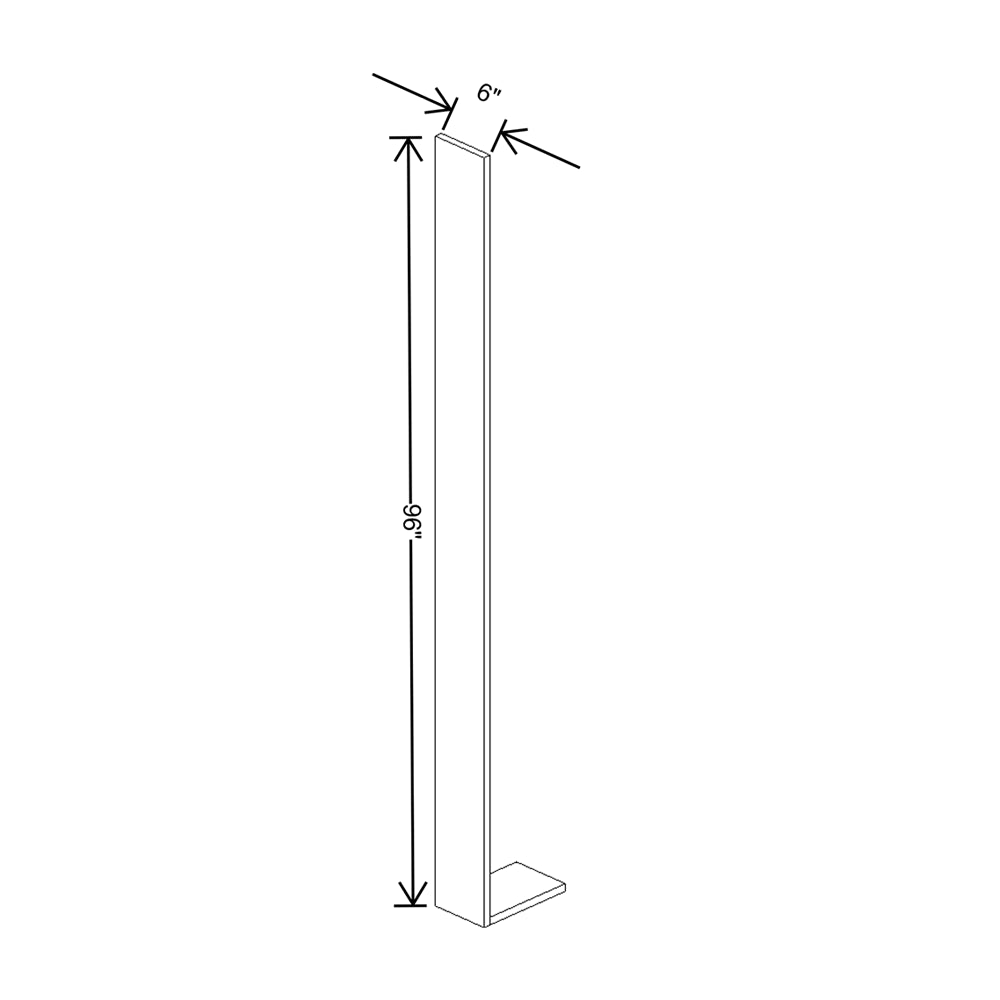 Wolf Classic Dartmouth Bayside Paint Tall Filler 6"W X 96"H
