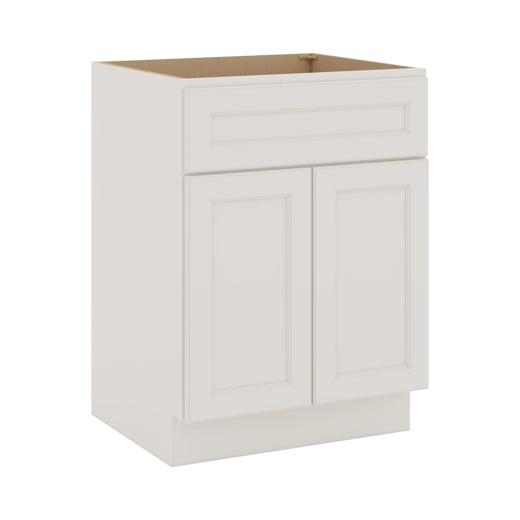 J&K Dove E1 Vanity Base Sink Door/False Drawer 24" W x 33" H x 21" D