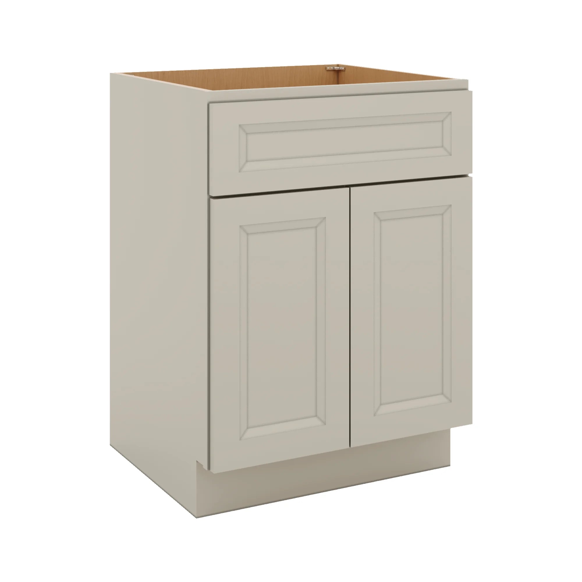J&K Pebble B6 Vanity Base Sink Door/False Drawer 24" W x 33" H x 21" D