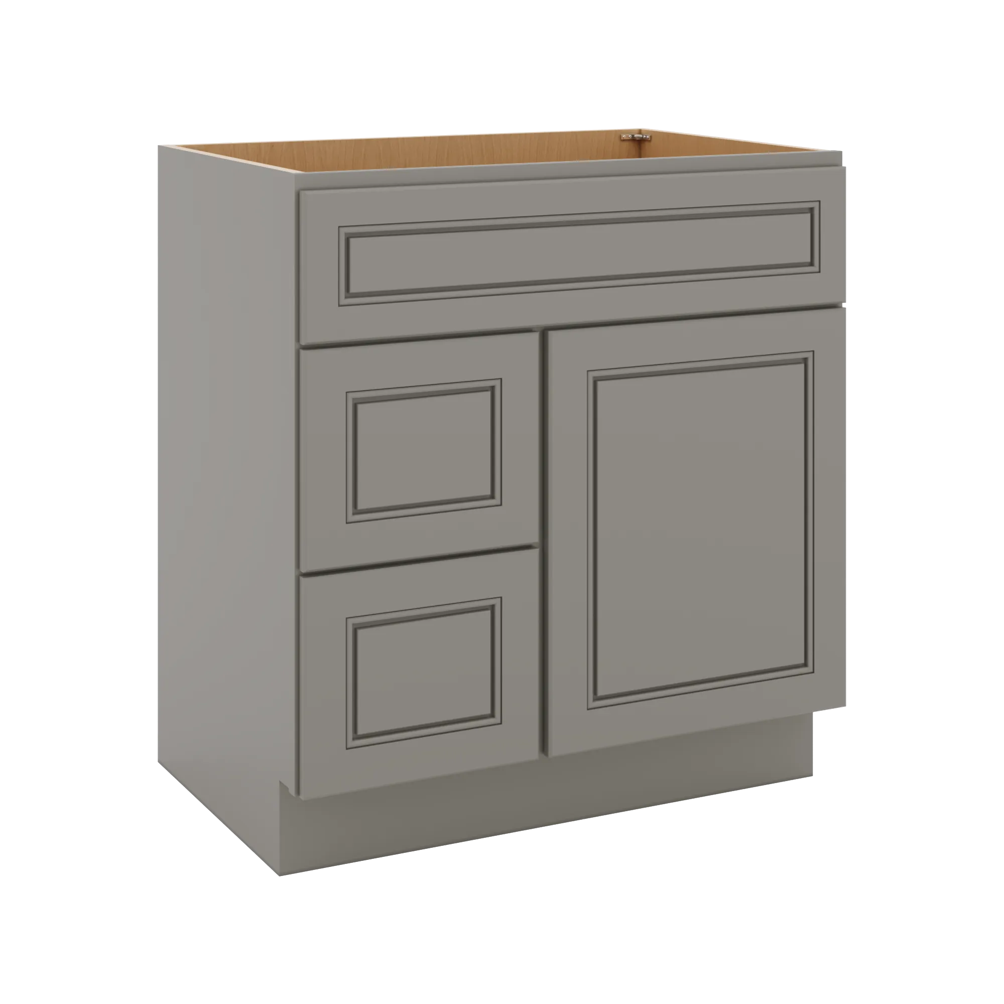 J&K Greige K3 Vanity Sink Combo 30" W x 33" H x 21" D