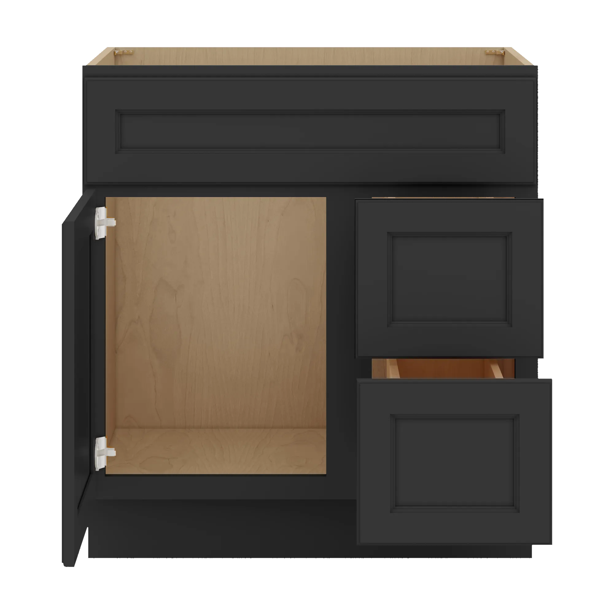 FA3021D Open Front Charcoal