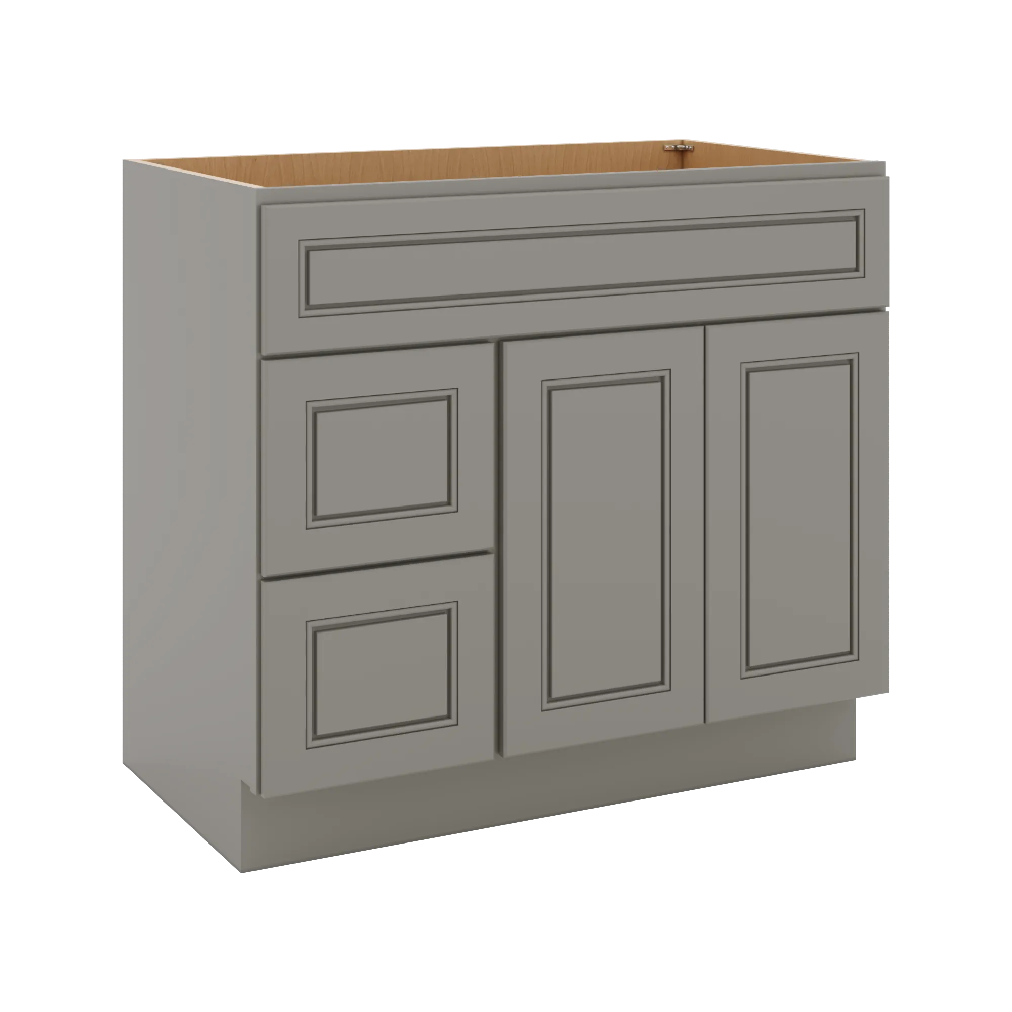 J&K Greige K3 Vanity Sink Combo 36" W x 33" H x 21" D