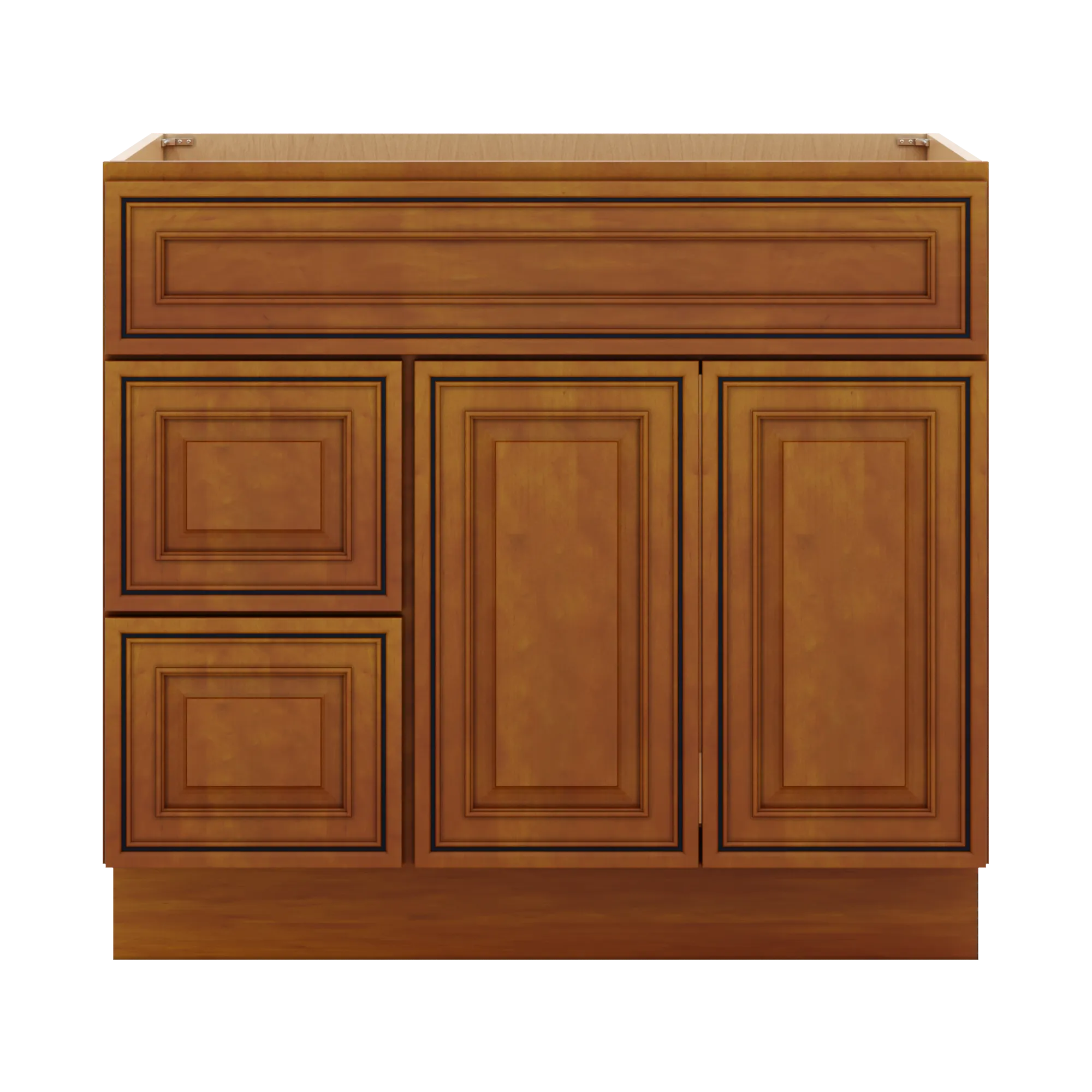 j k mocha glazed k10 vanity sink combo 36 w x 33 h x 21 d