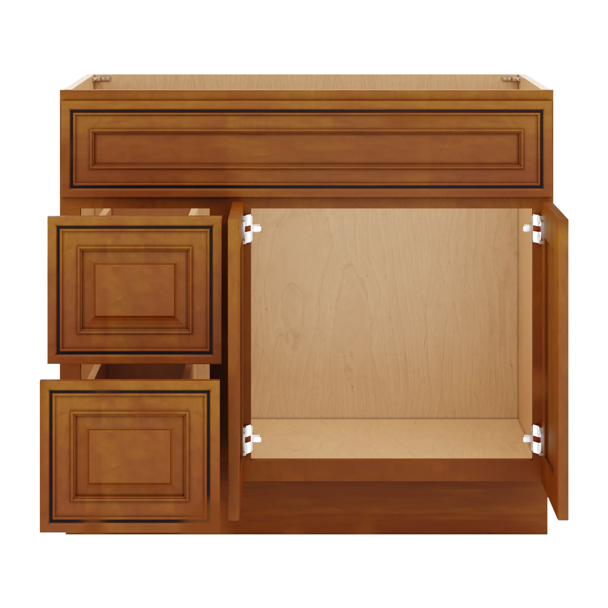 j k mocha glazed k10 vanity sink combo 36 w x 33 h x 21 d