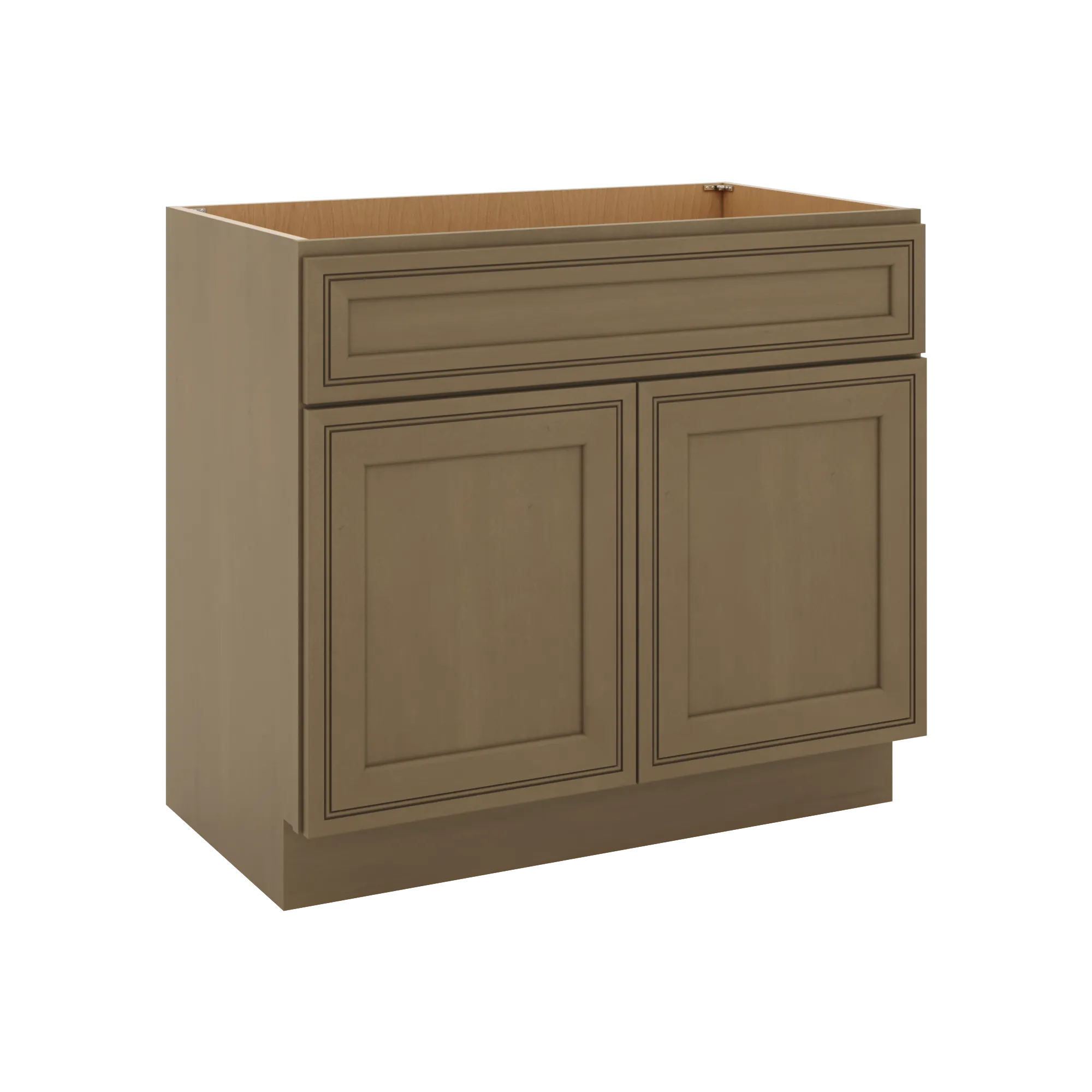 J&K Hazel H8 Vanity Base Sink Door/False Drawer 36" W x 33" H x 21" D