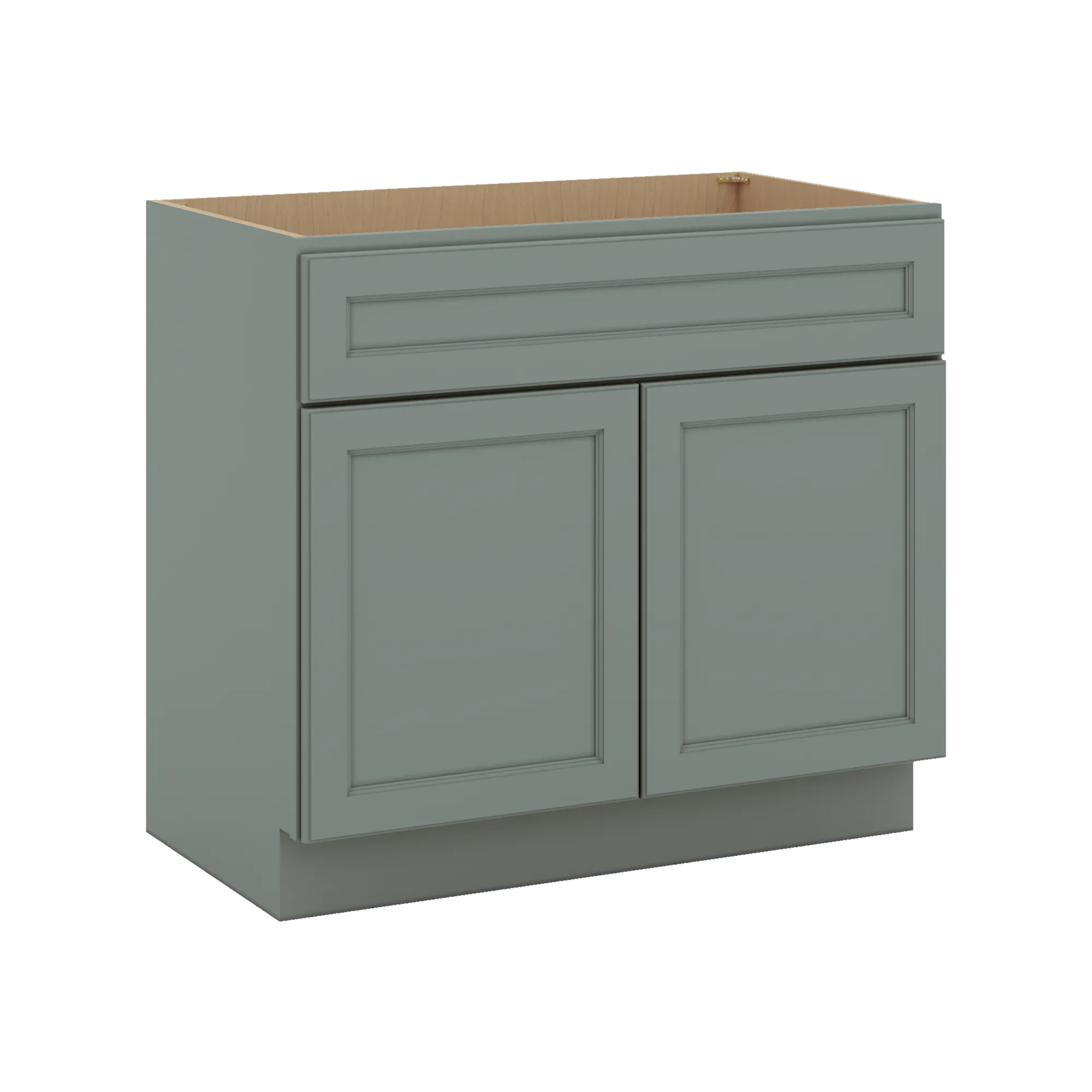 J&K Sage E3 Vanity Base Sink Door/False Drawer 36" W x 33" H x 21" D