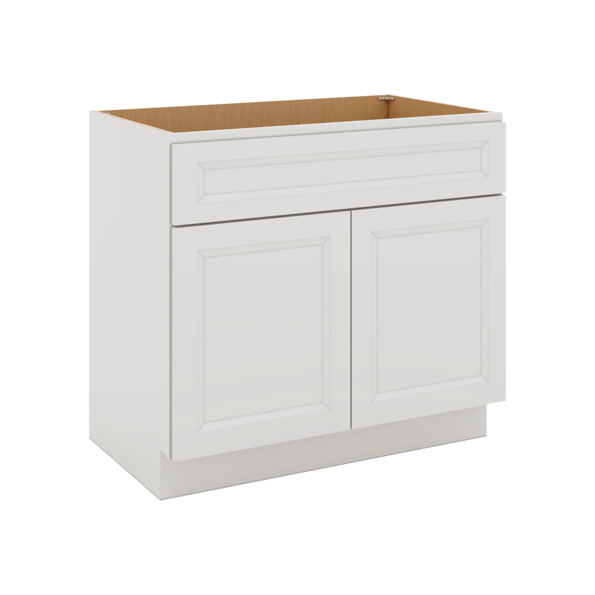 J&K Pure B5 Vanity Base Sink Door/False Drawer 36" W x 33" H x 21" D