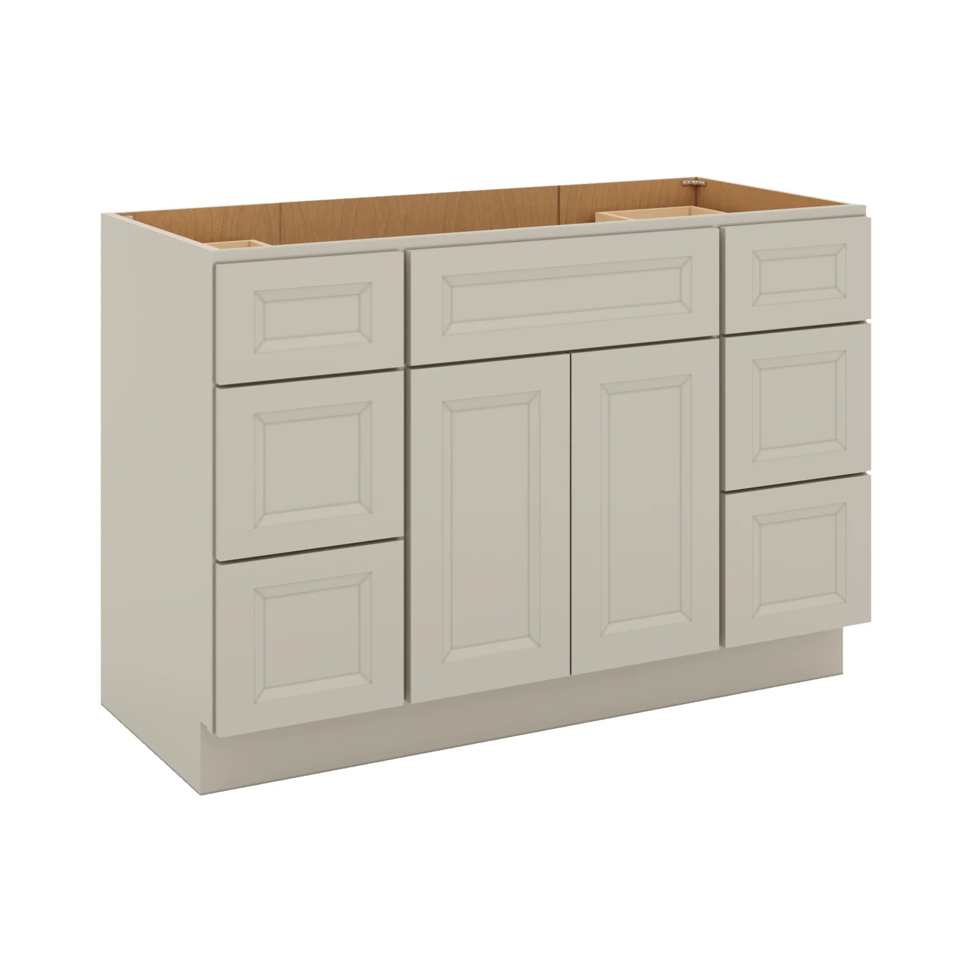 J&K Pebble B6 Vanity Sink Combo 48" W x 33" H x 21" D