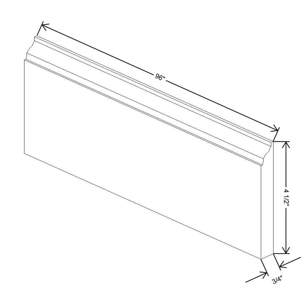 Kitchen Cabinet Distributors Essential White Furniture Base Molding