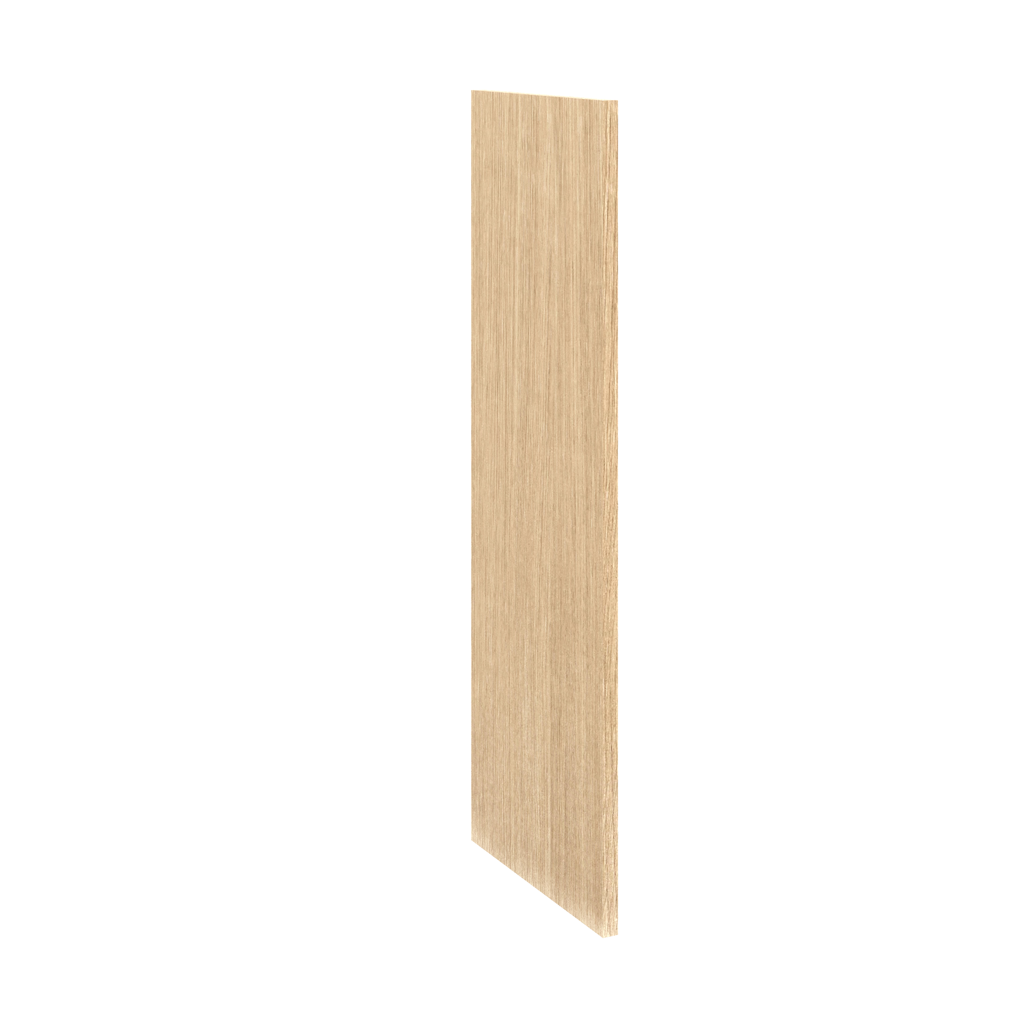 Modernform Cabinet Natural Oak 3/4" W X 36" H X 12 3/4" D Wall End Panel