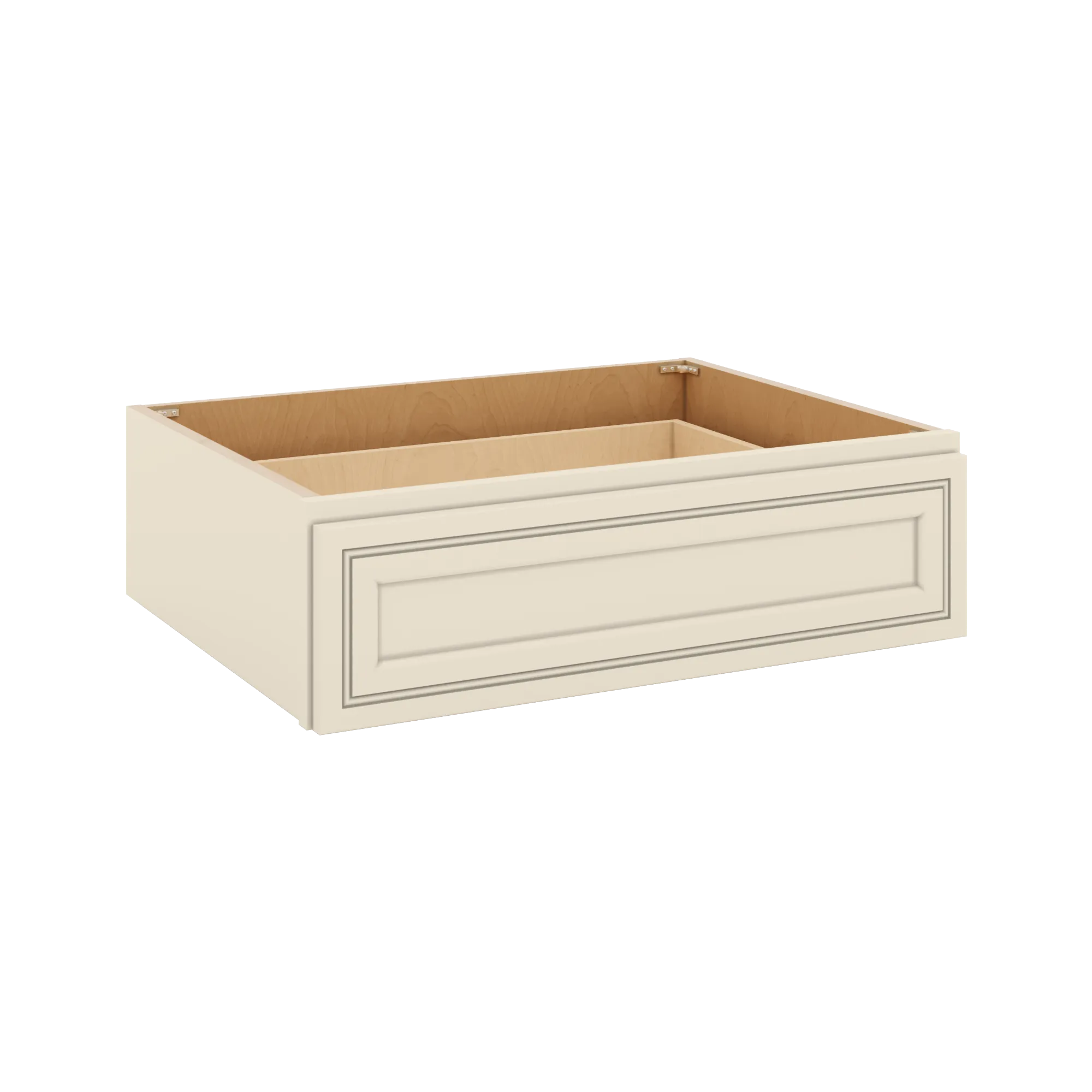 J&K Pearl Glazed H9 27" W x 7-1/2" H or 8-1/2" H Knee Drawer