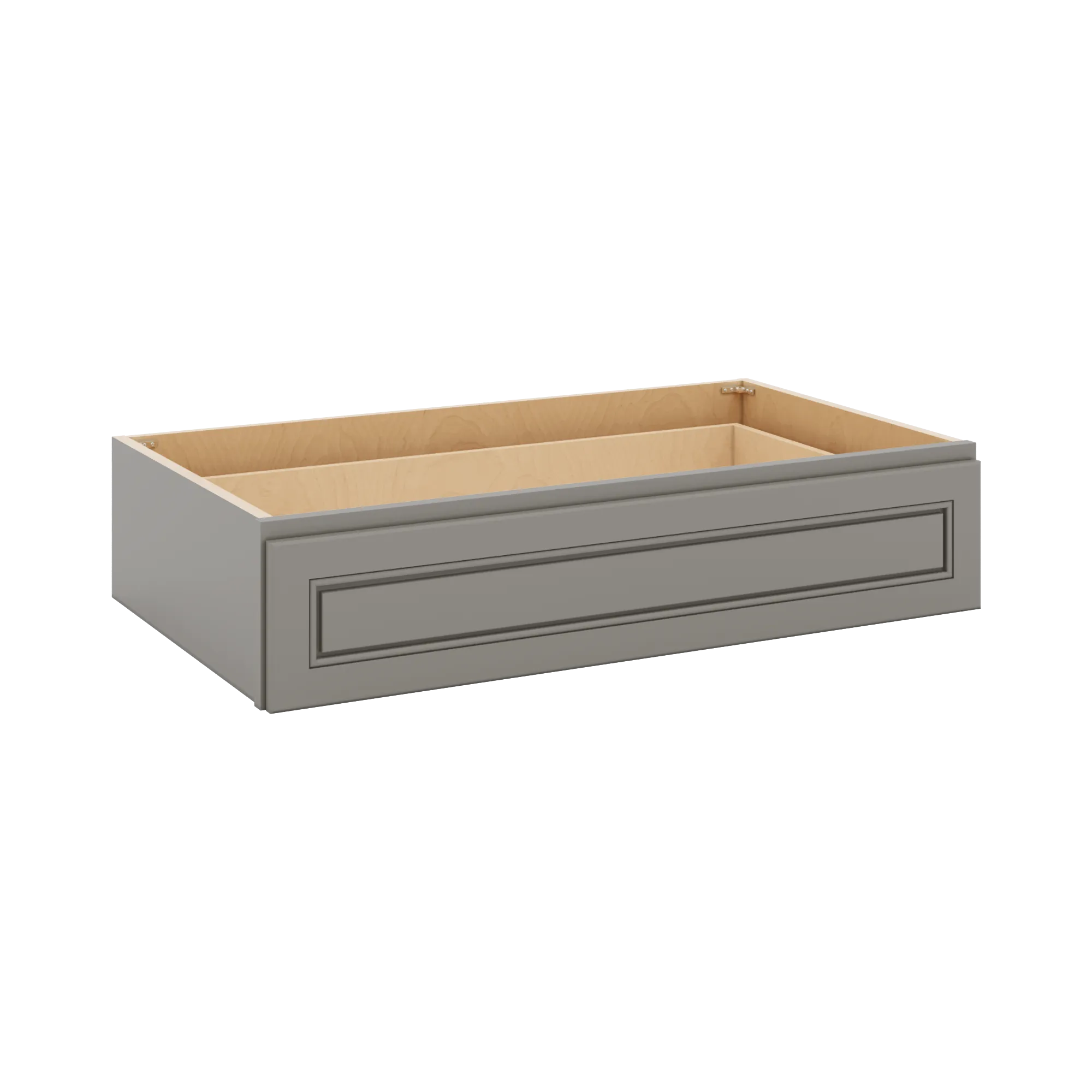 J&K Greige K3 36" W x 7-1/2" H or 8-1/2" H Knee Drawer