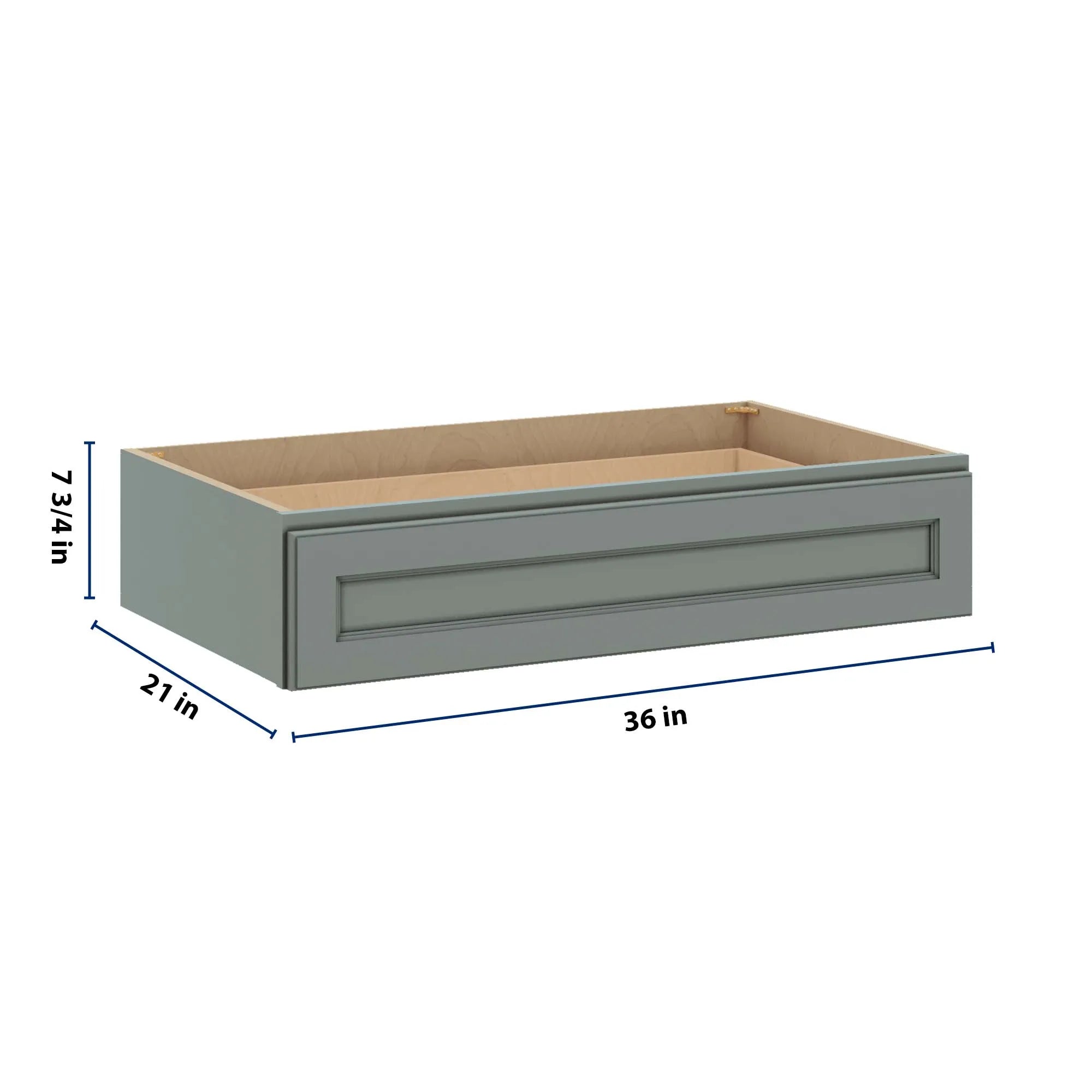 J&K Sage E3 36" W x 7-1/2" H or 8-1/2" H Knee Drawer