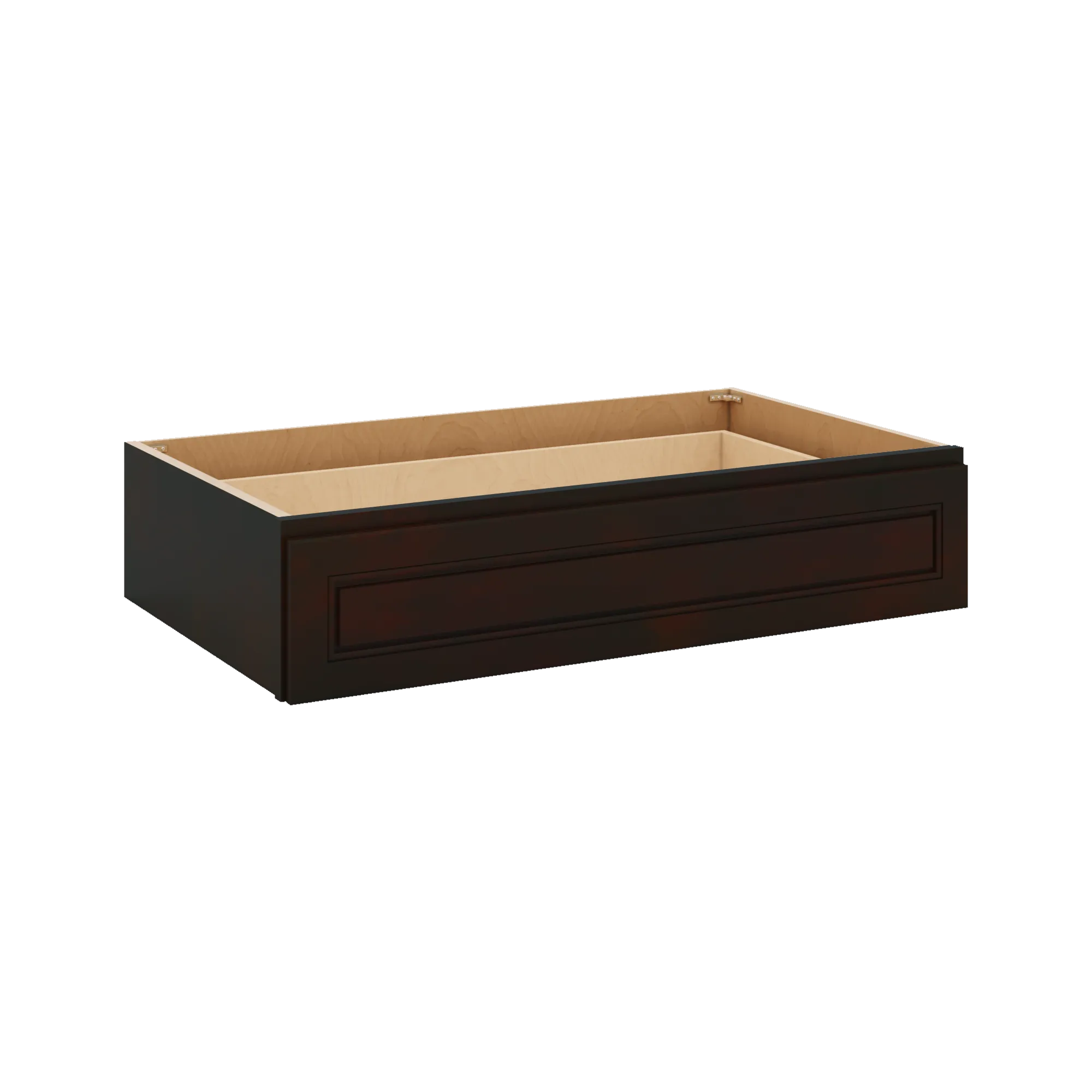 J&K Espresso K8 36" W x 7-1/2" H or 8-1/2" H Knee Drawer