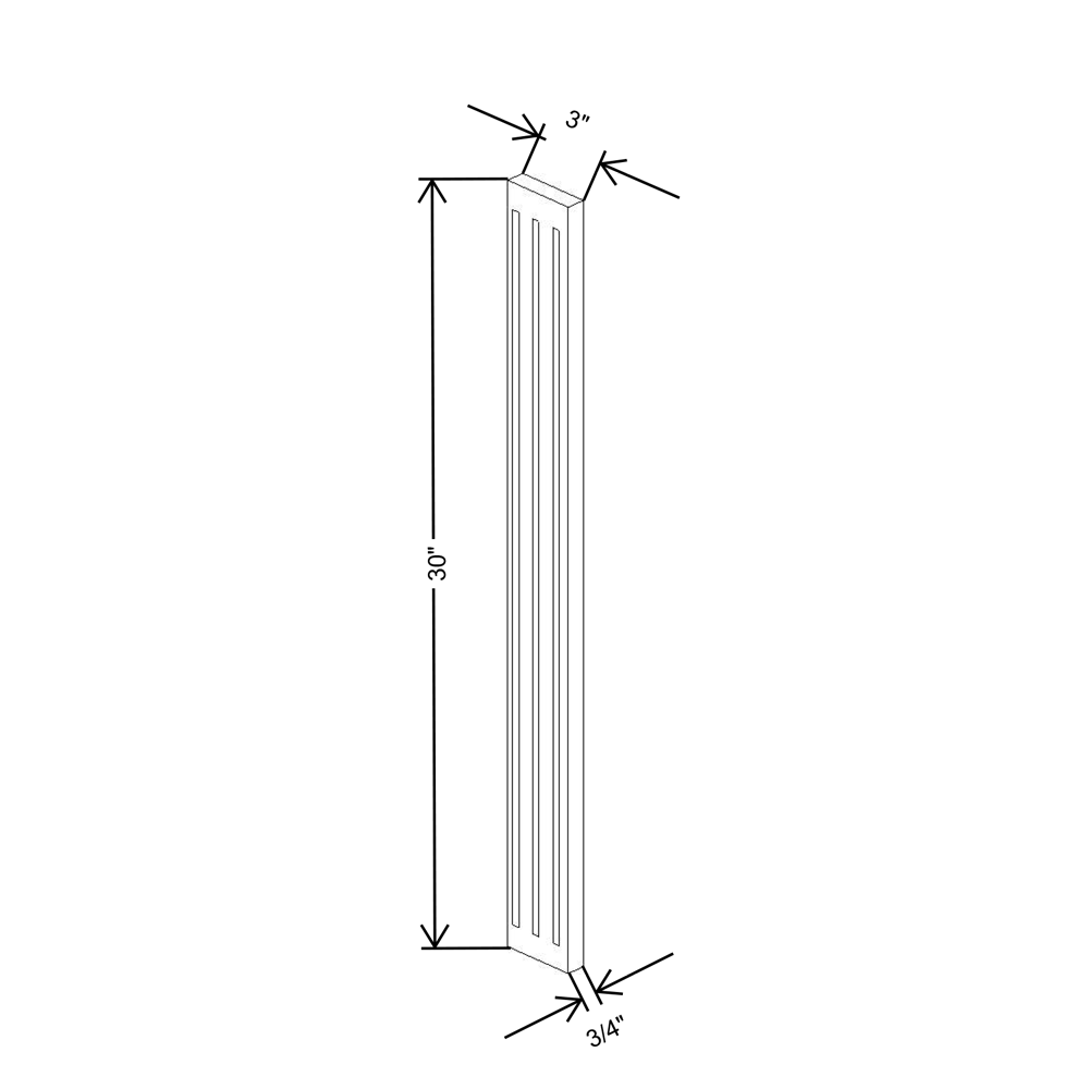 Cubitac Imperial Bergen Latte 330 Fluted Filler