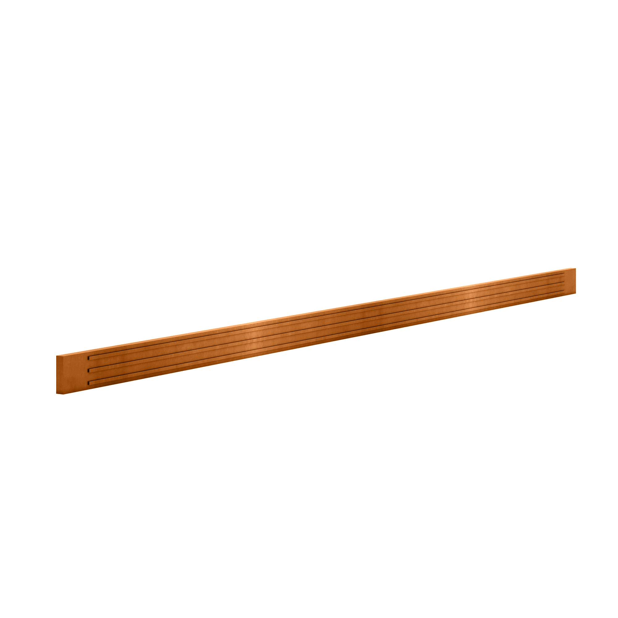 Straight Fluted Filler FF396 Newport LessCare 3 in. width 96 in. height 0.75 in. depth