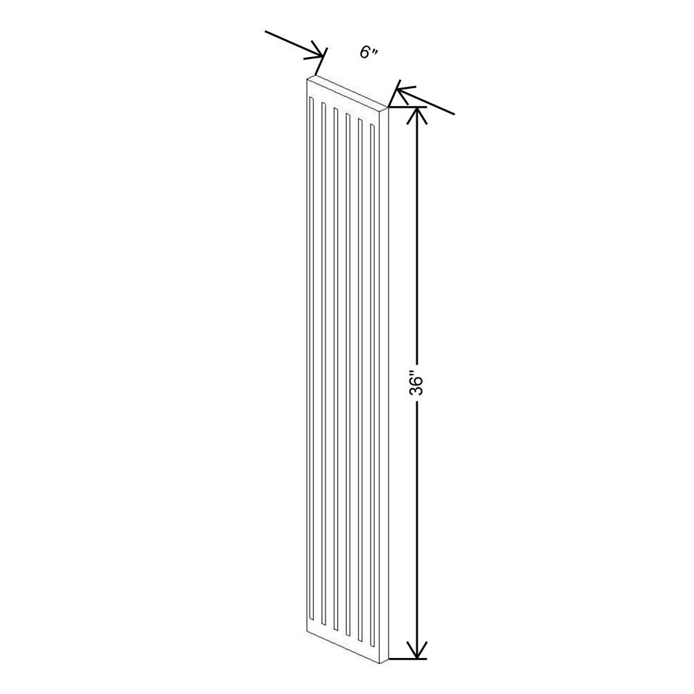 Cubitac Imperial Montclair Sapphire 636 Fluted Filler