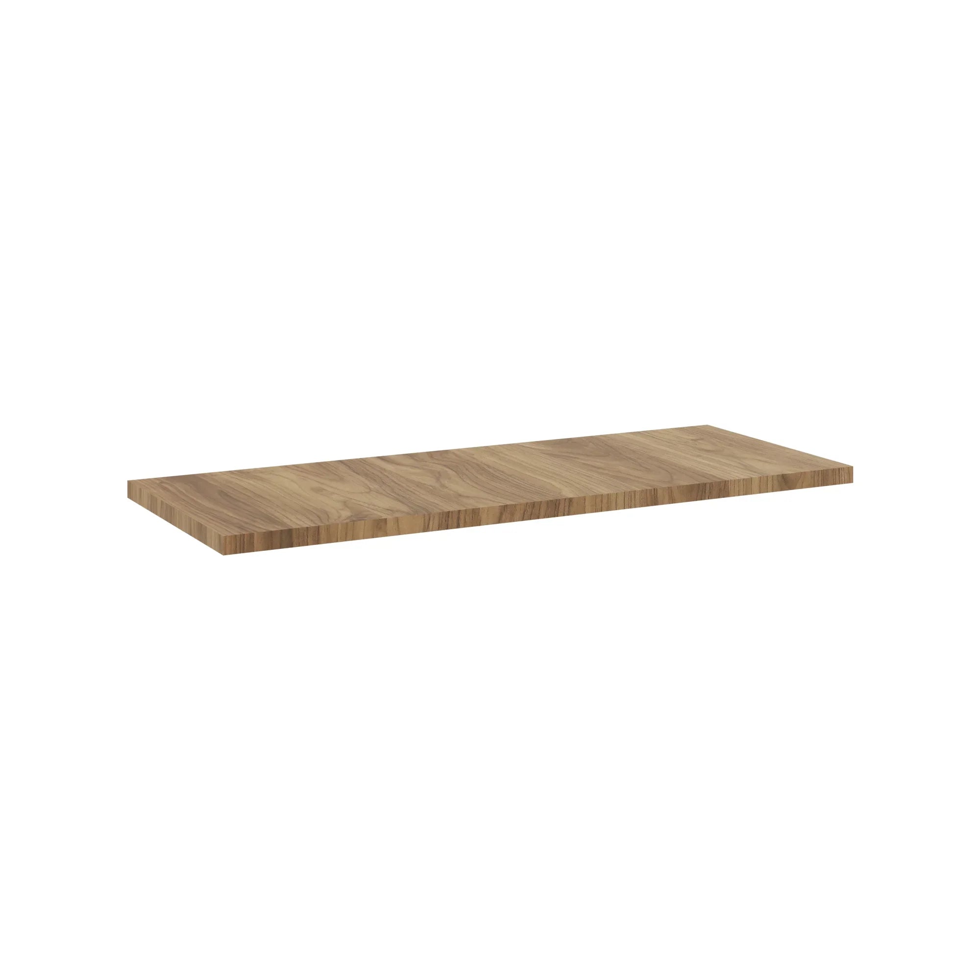 Modernform Cabinet Walnut 30" W X 3/4" H X 12" D Floating Shelf