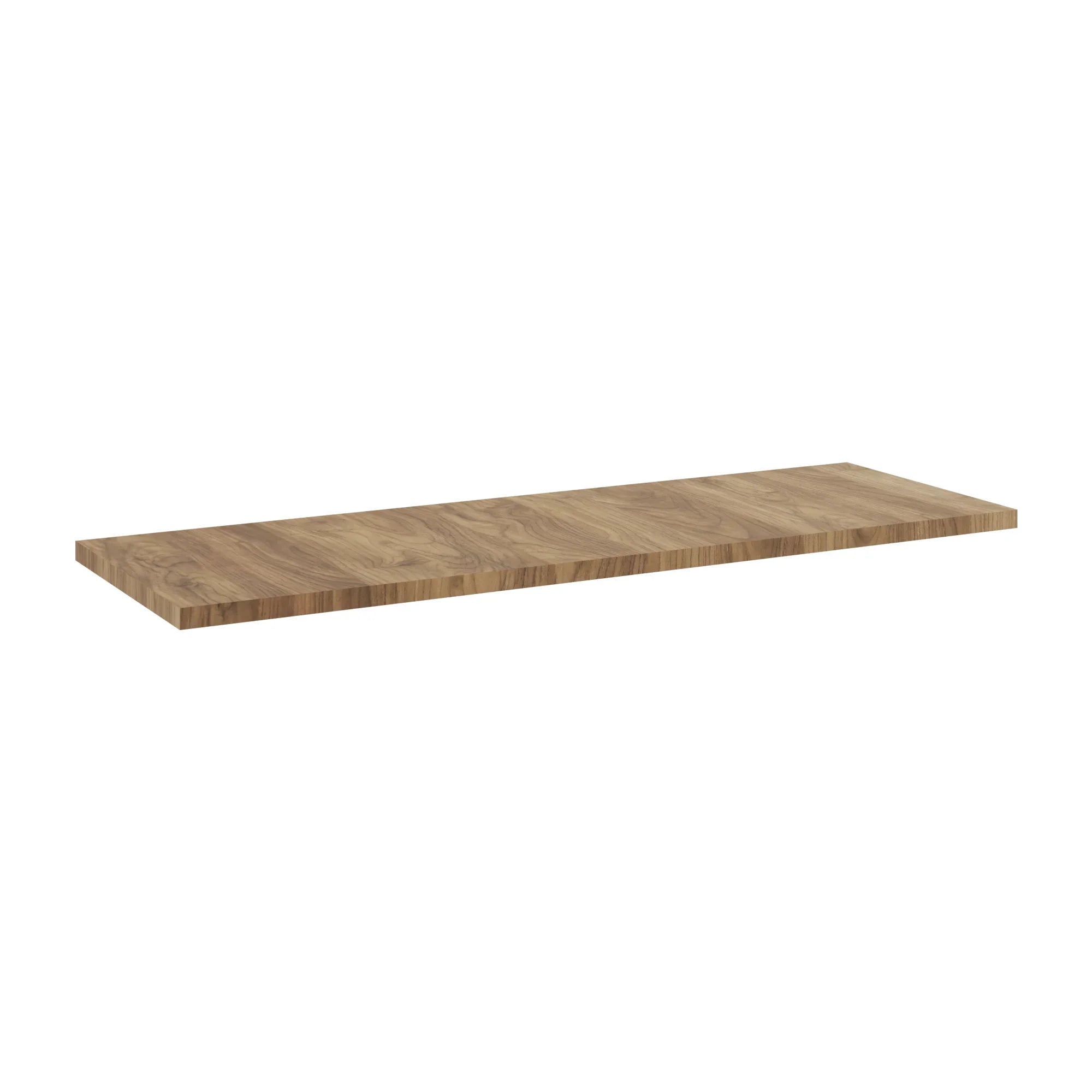 Modernform Cabinet Walnut 36" W X 3/4" H X 12" D Floating Shelf