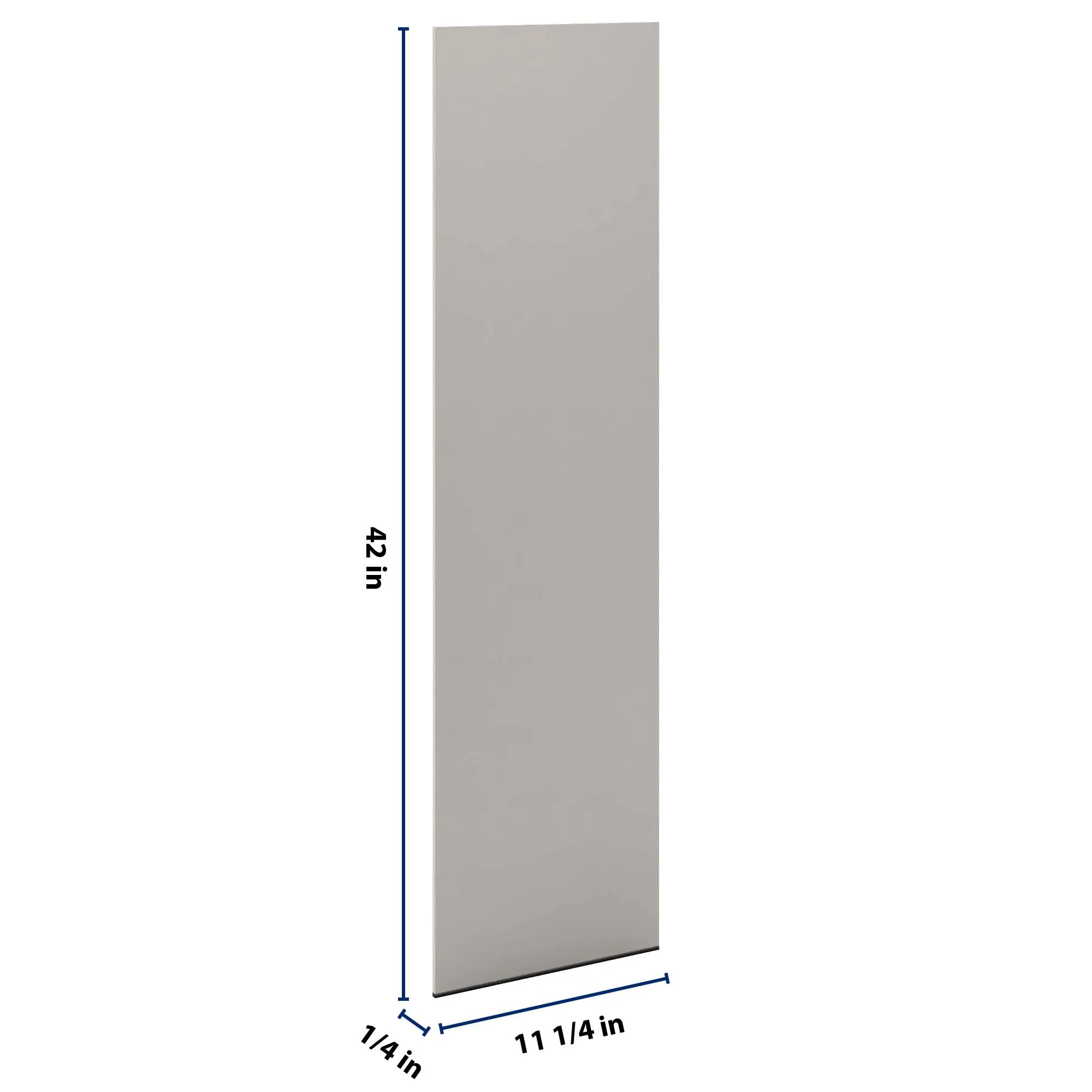 cnc luxor 5 piece misty grey 1 4 w x 42 h finished skin