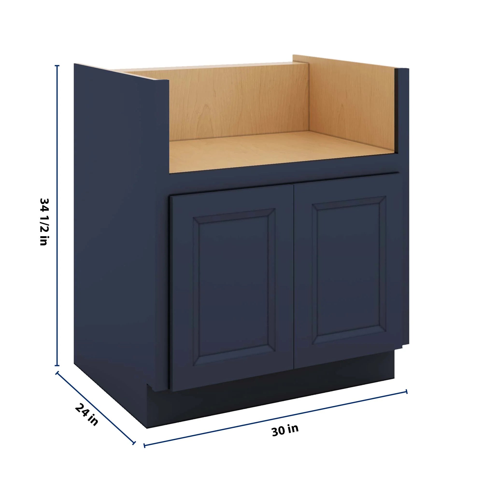 J&K Naval B7 Base Farm Sink - 30" W