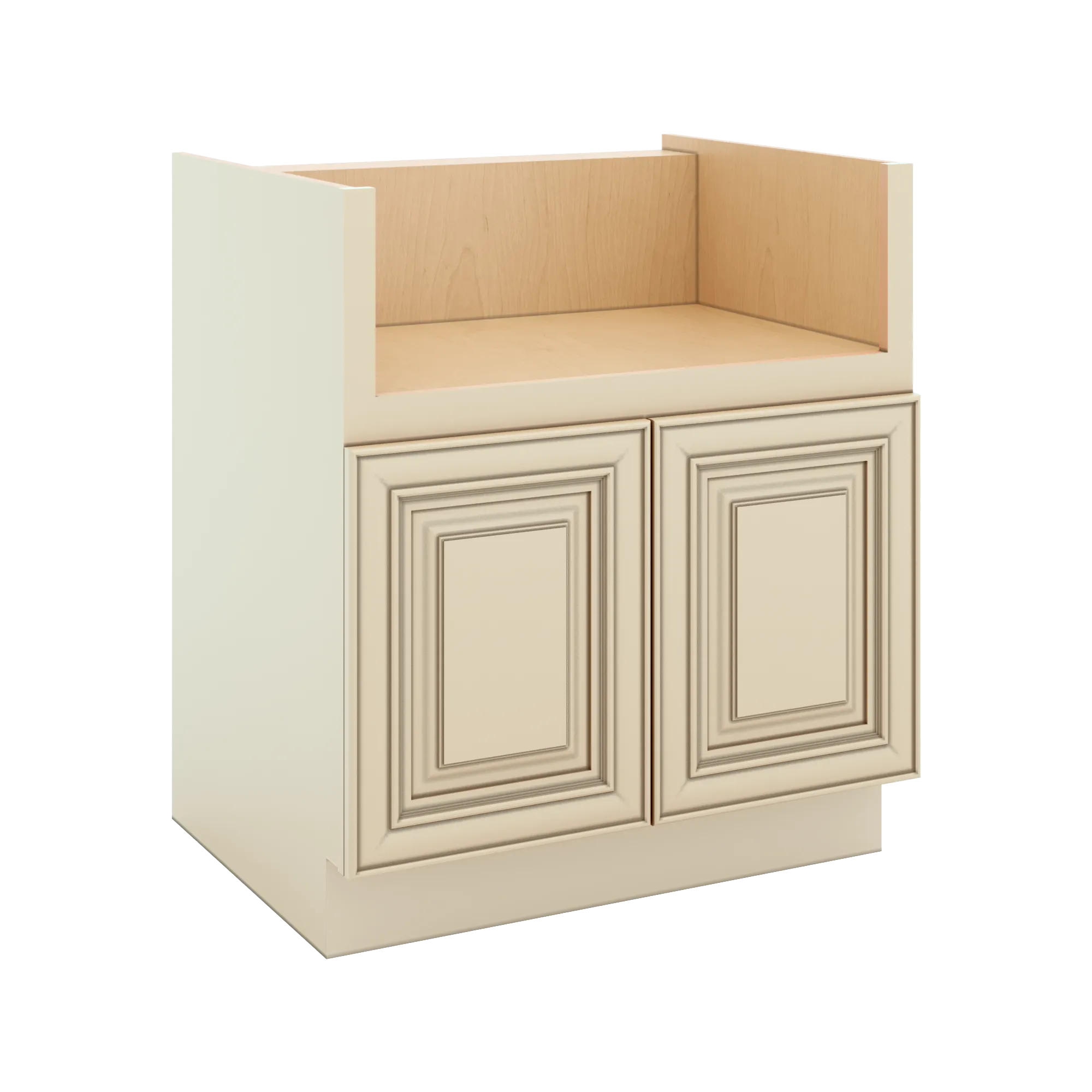 J&K Creme Glazed A7 Base Farm Sink - 30" W