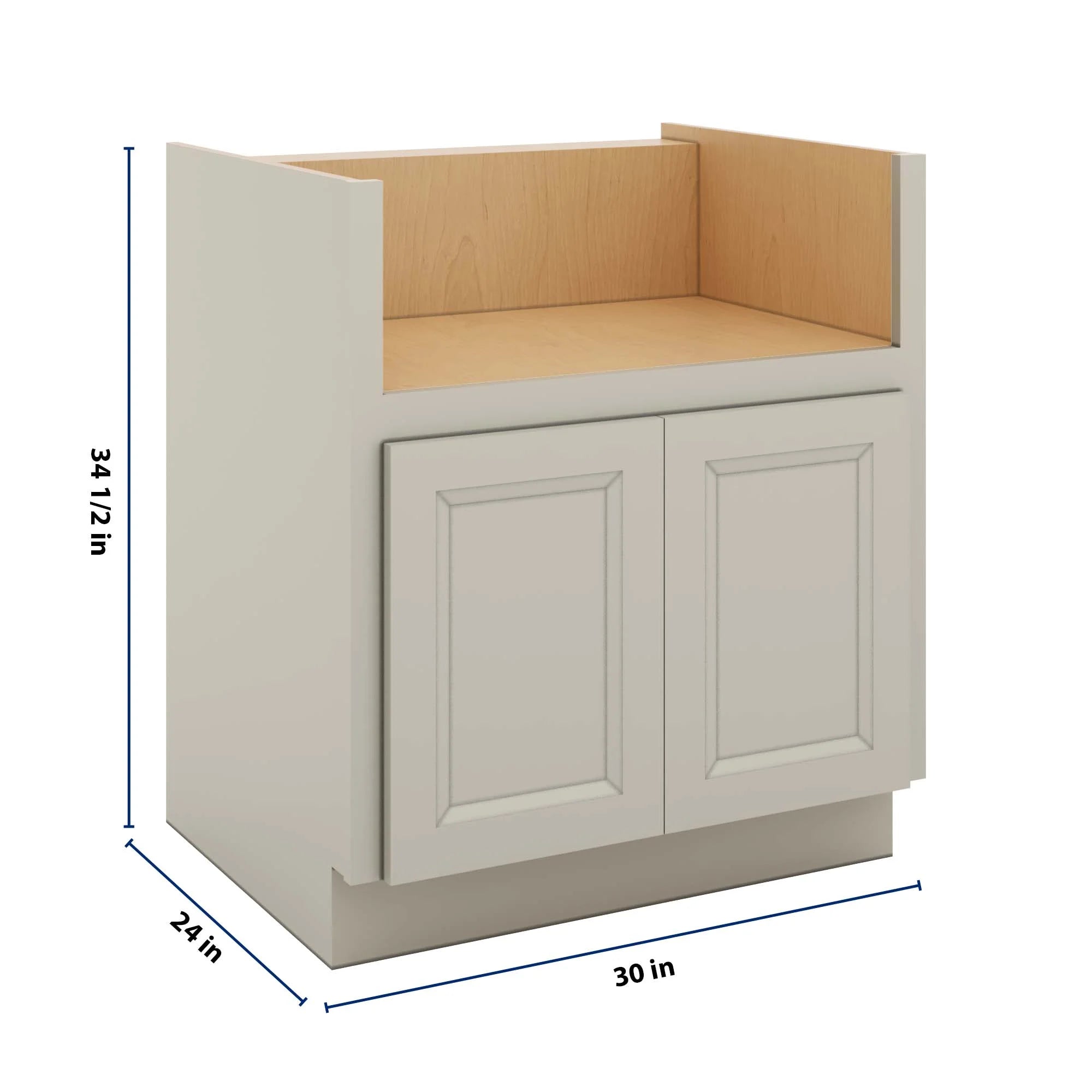 J&K Pebble B6 Base Farm Sink - 30" W