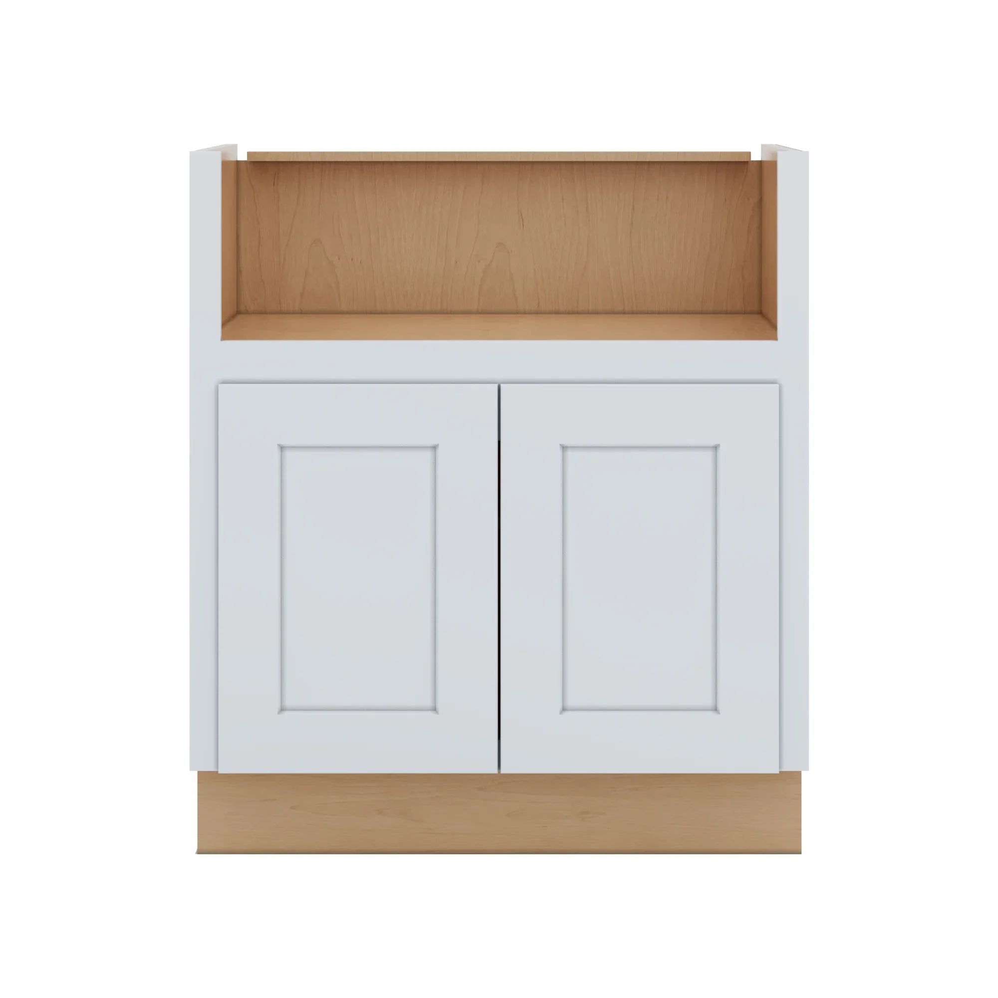 J&K White Shaker S8 Base Farm Sink   30" W