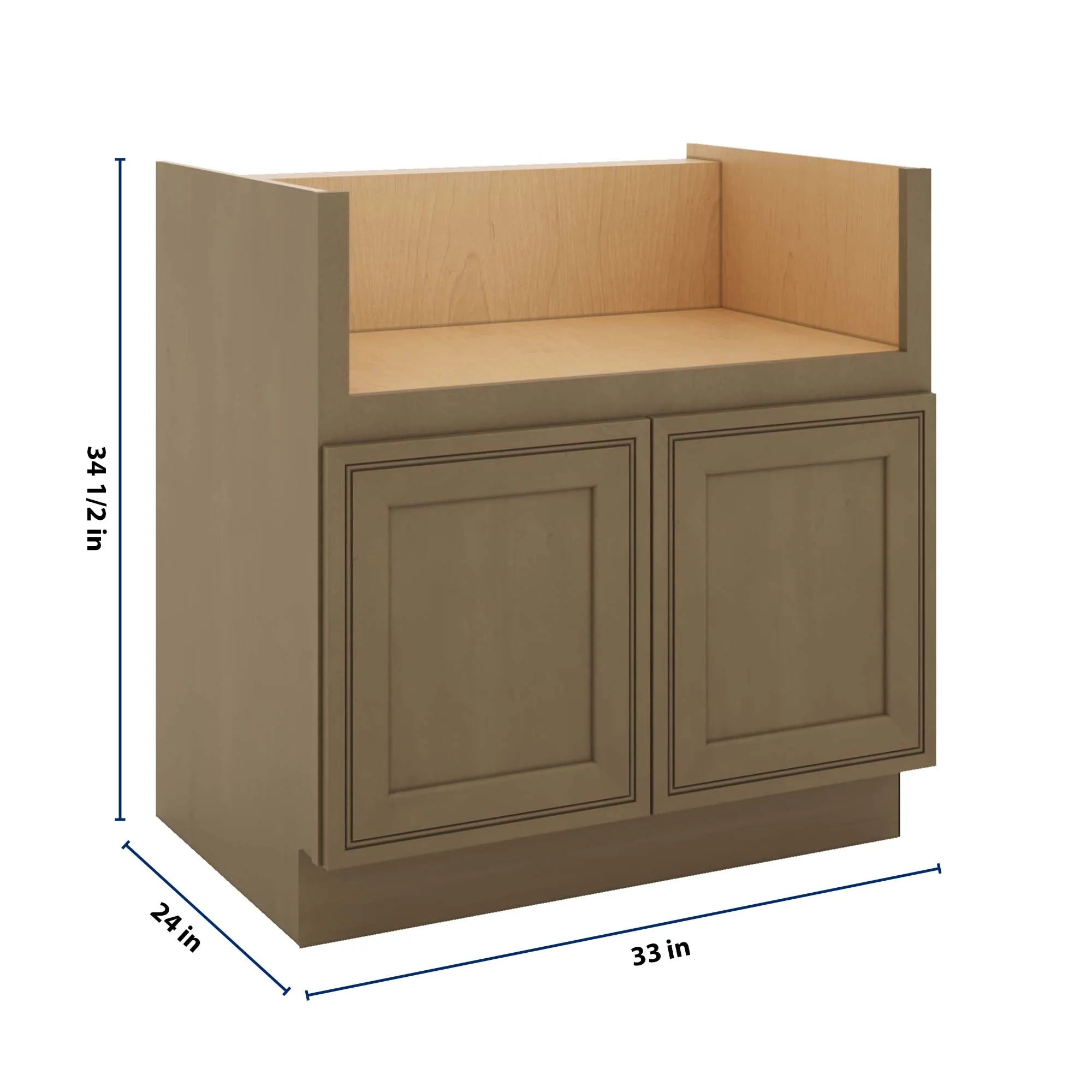 J&K Hazel H8 Base Farm Sink - 33" W