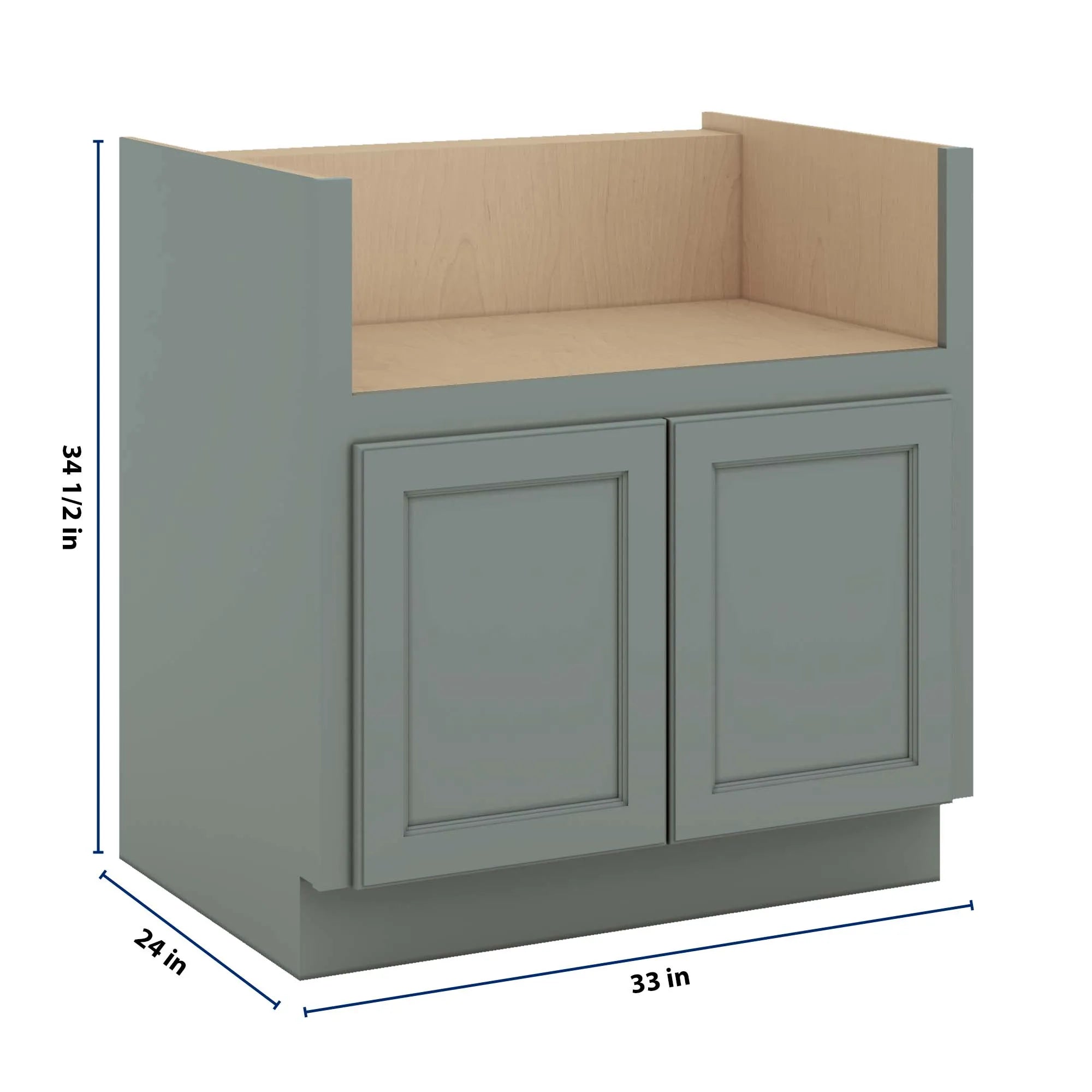 J&K Sage E3 Base Farm Sink - 33" W