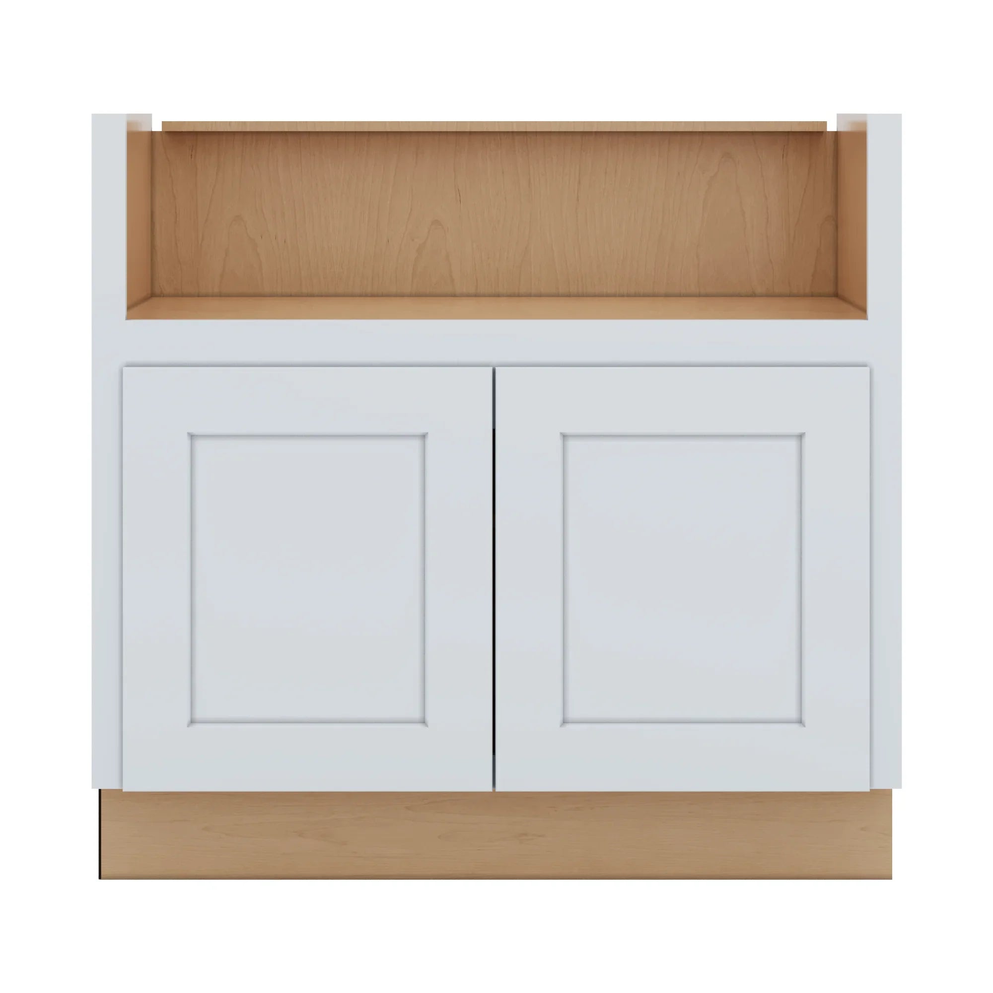 J&K White Shaker S8 Base Farm Sink   36" W