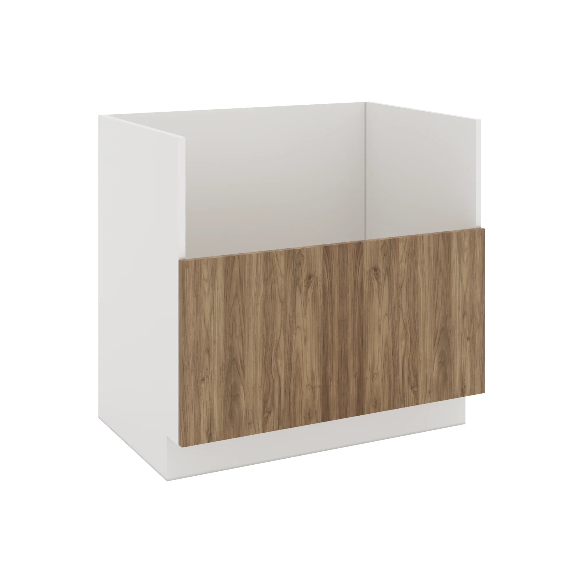 Modernform Cabinet Walnut 36" W X 34 1/2" H X 24" D Farm Sink Base Cabinet