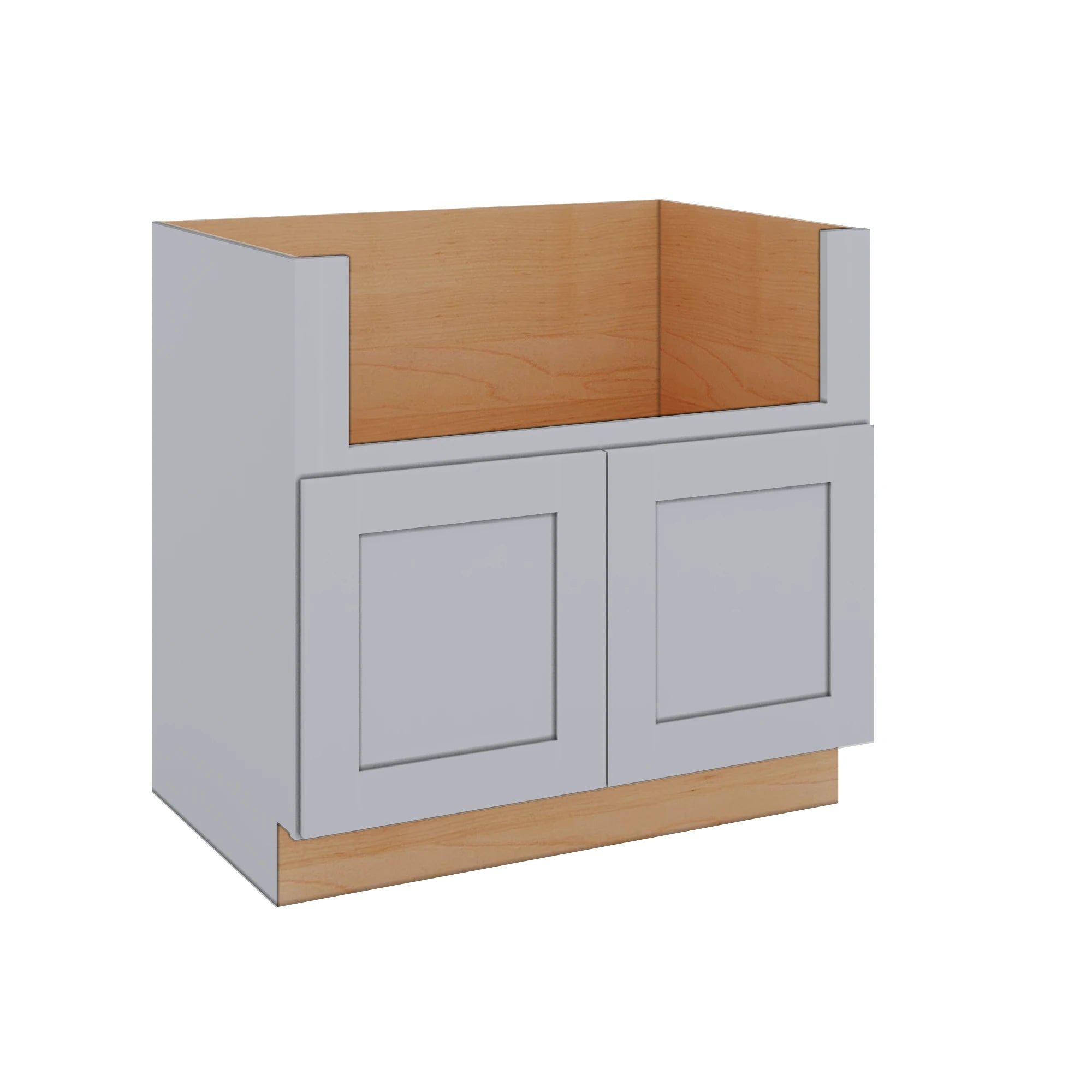 Modernform Cabinet Grey Shaker 36" W X 34 1/2" H X 24" D Farm Sink Base Cabinet