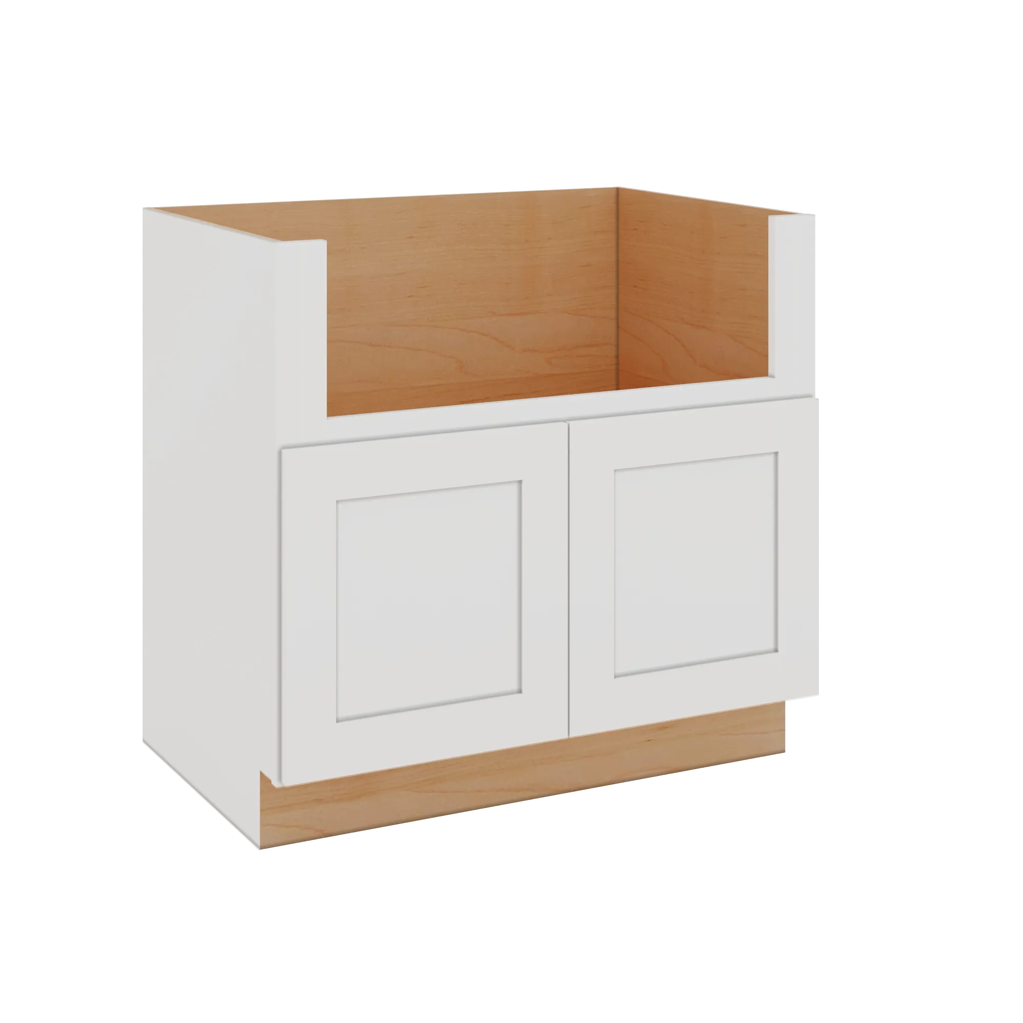 Modernform Cabinet White Shaker 36" W X 34 1/2" H X 24" D Farm Sink Base Cabinet