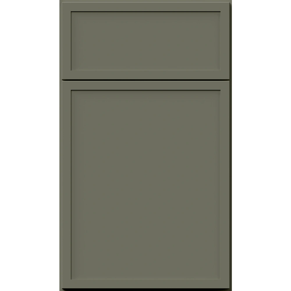 Fabuwood Allure Luna Forest Green Door Sample
