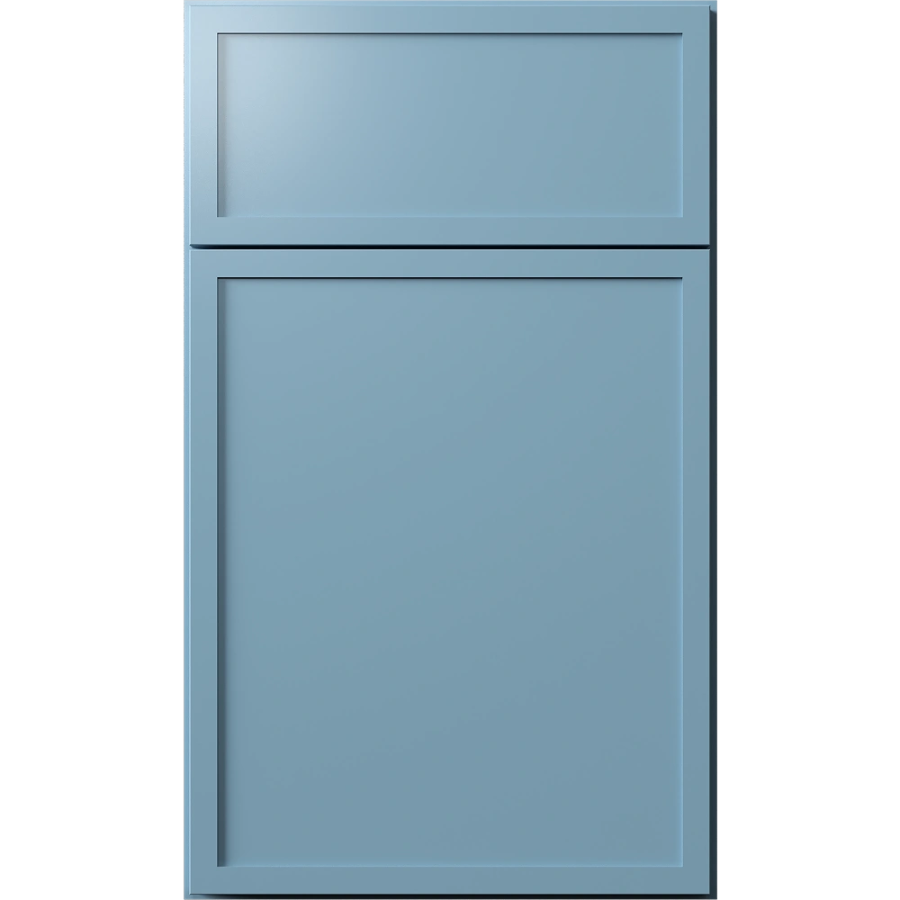 Fabuwood Allure Luna Izel Blue Door Sample