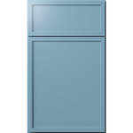 Fabuwood Allure Luna Izel Blue Door Sample
