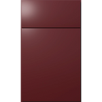 Fabuwood Allure Luxe Cabernet Red Door Sample