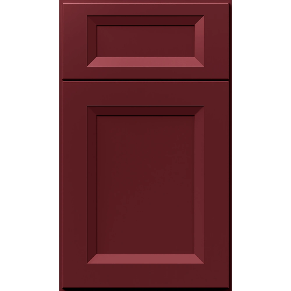 Fabuwood Allure Onyx Cabernet Red Door Sample