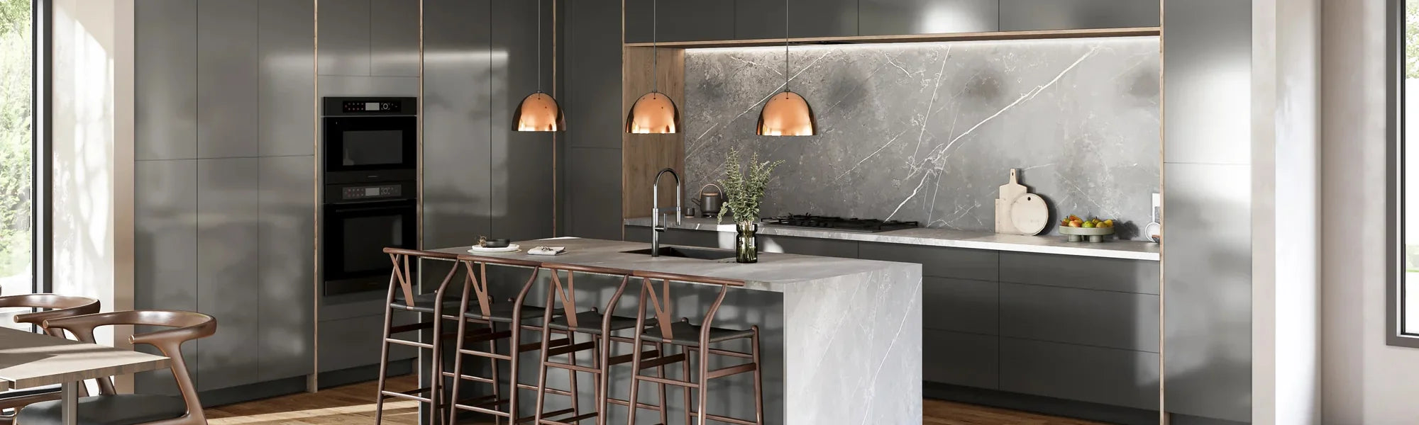 Fabuwood Ovela Catalina Grigio Gloss
