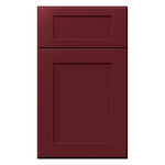Fabuwood Allure Galaxy Cabernet Red Door Sample
