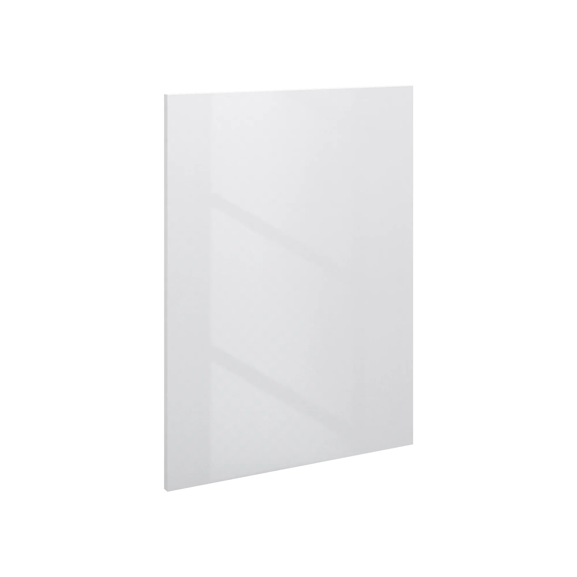Modernform Cabinet Gloss White 3/4" W X 34 1/2" H X  25 5/8" D Island Base Panel